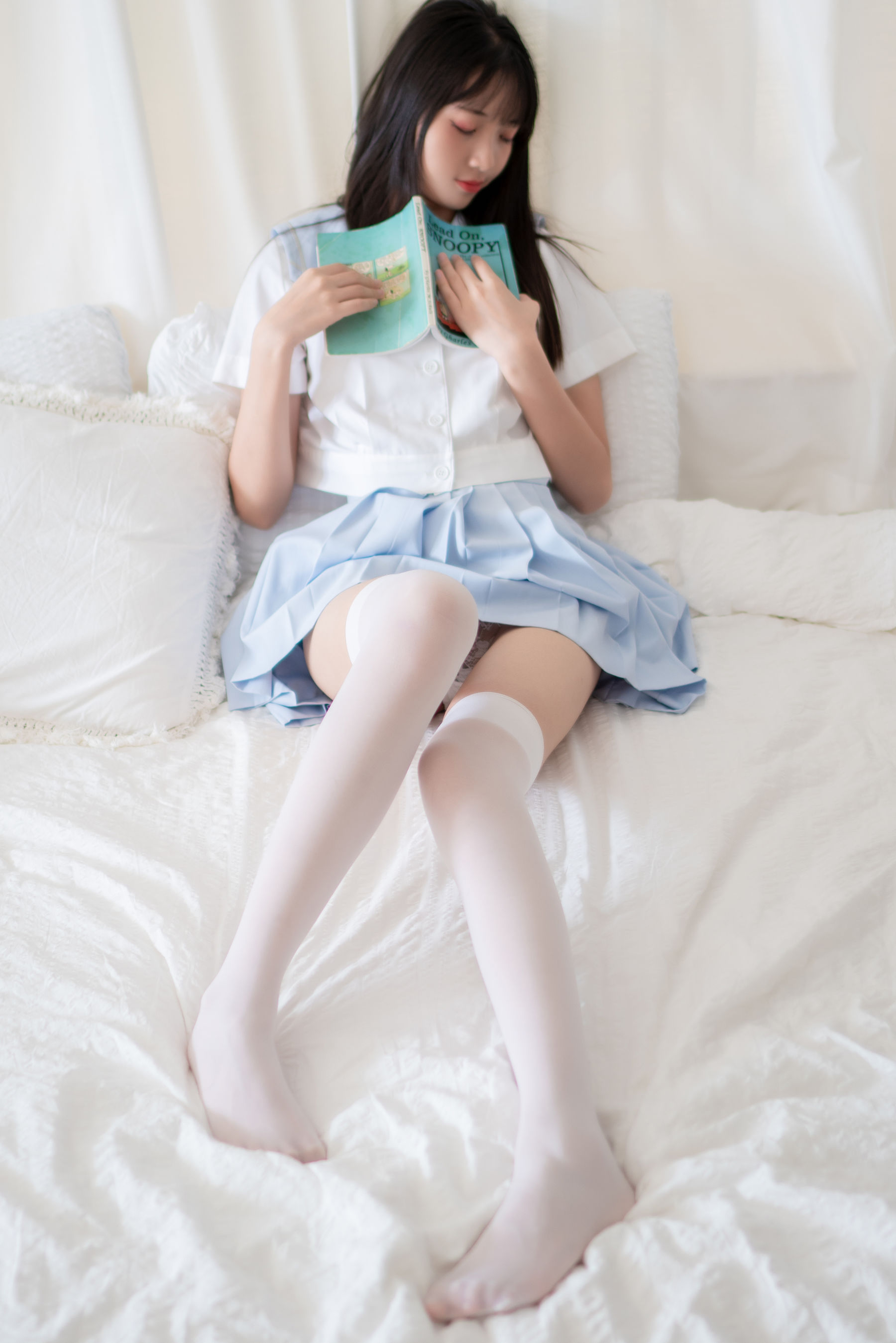 清纯妹子西瓜 – JK学生服 [65P]