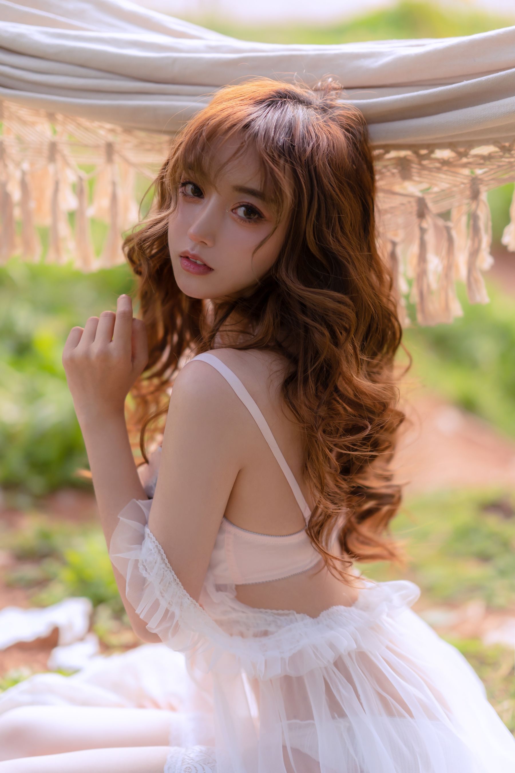 斗鱼米线线sama – 夏日限定 吊床 [52P]