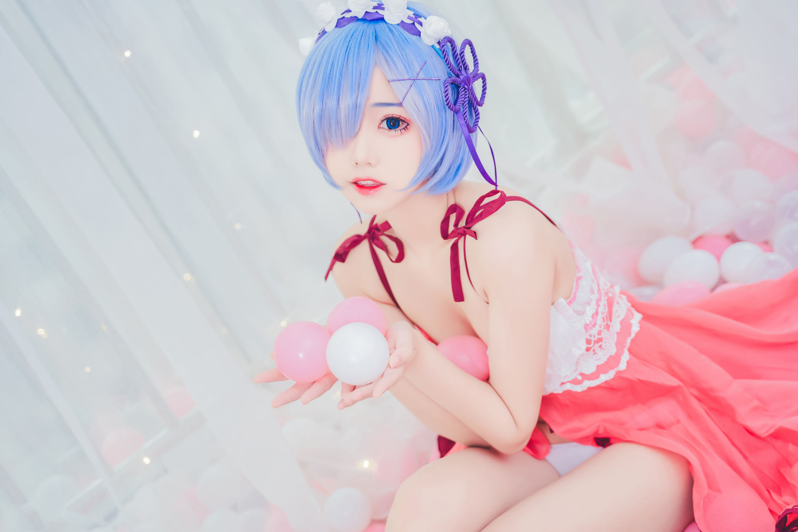 猫君君MaoJun – 粉嫩嫩的雷姆 [40P]