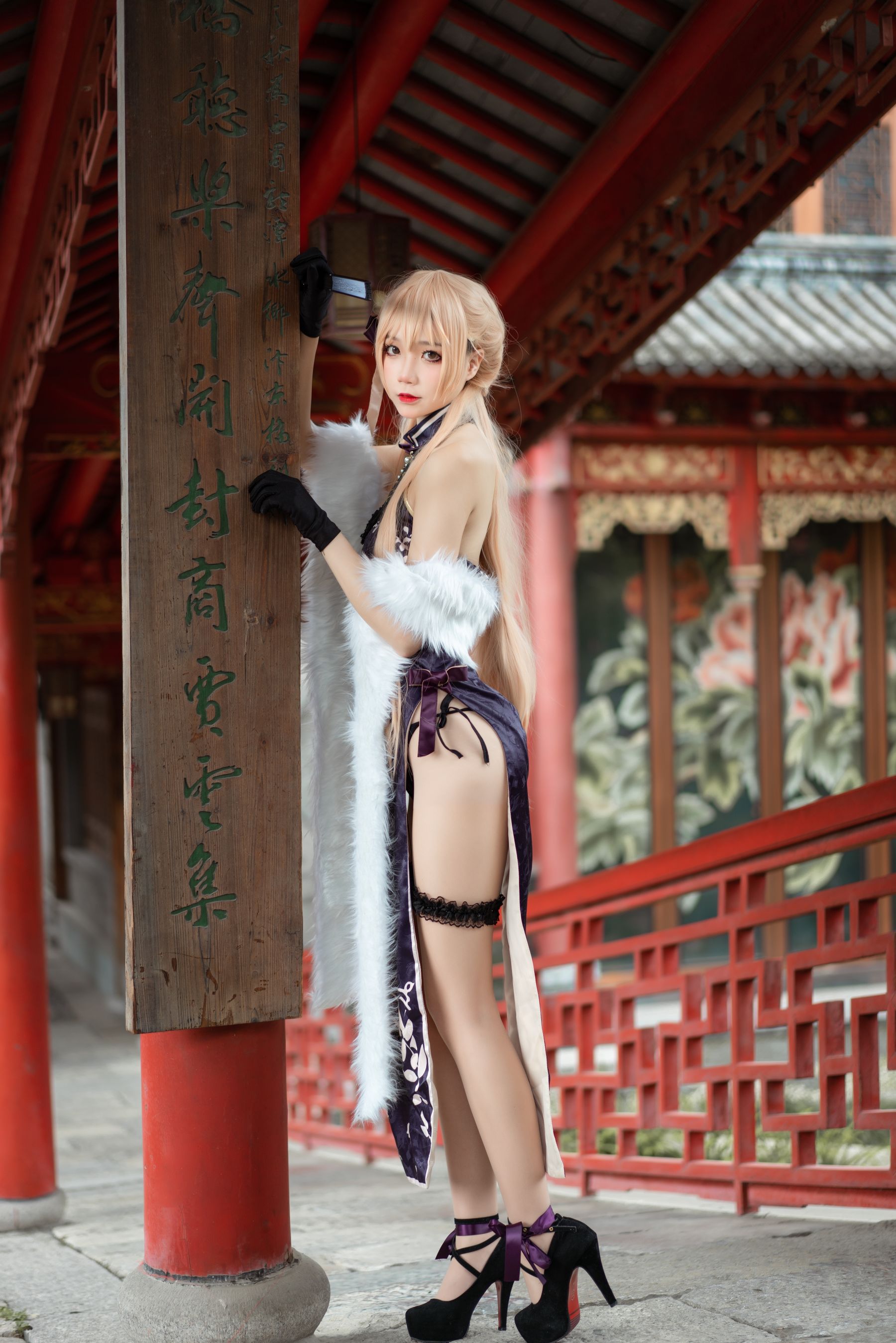 清纯少女五更百鬼 – OTS-14旗袍 [38P]