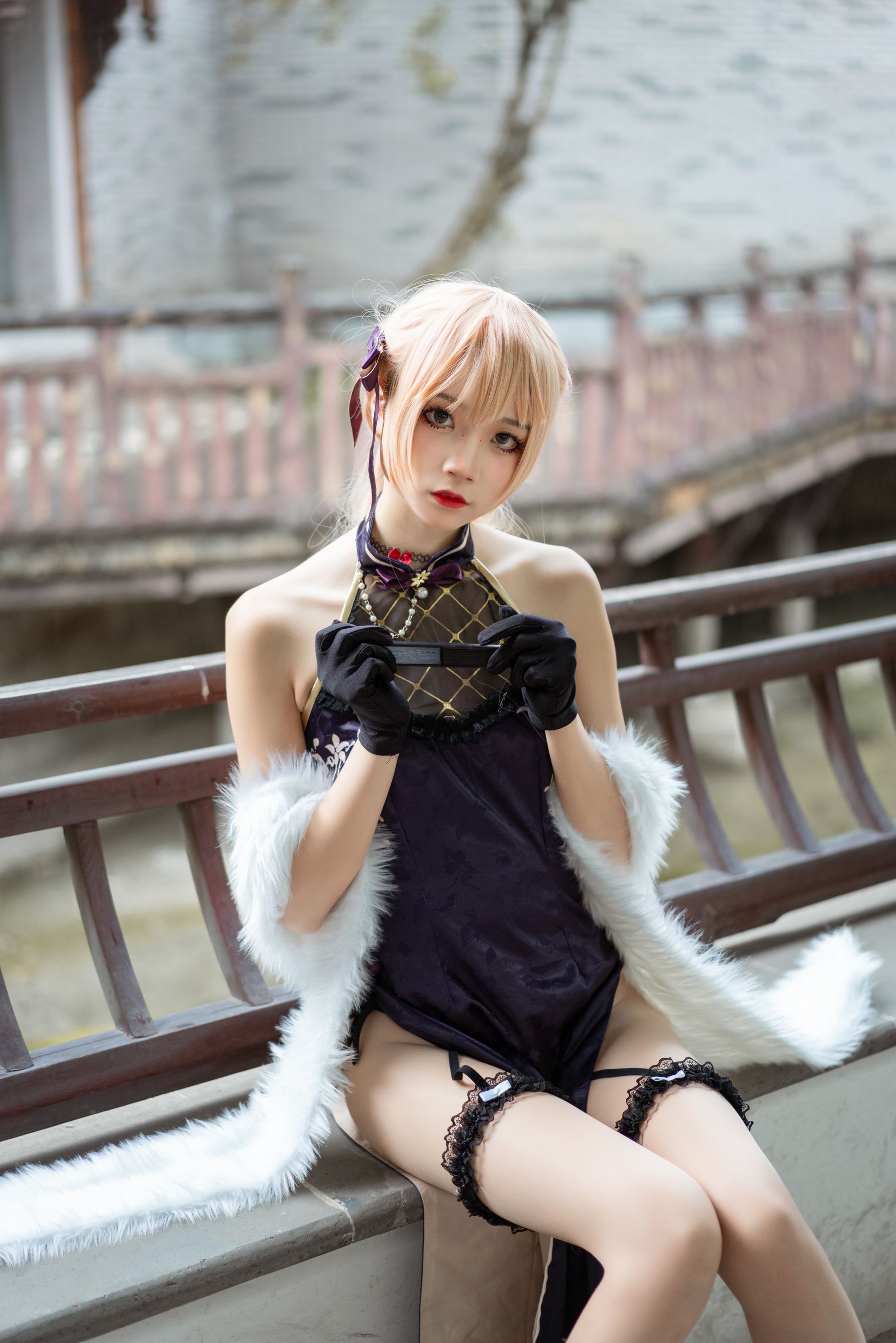 清纯少女五更百鬼 – OTS-14旗袍 [38P]