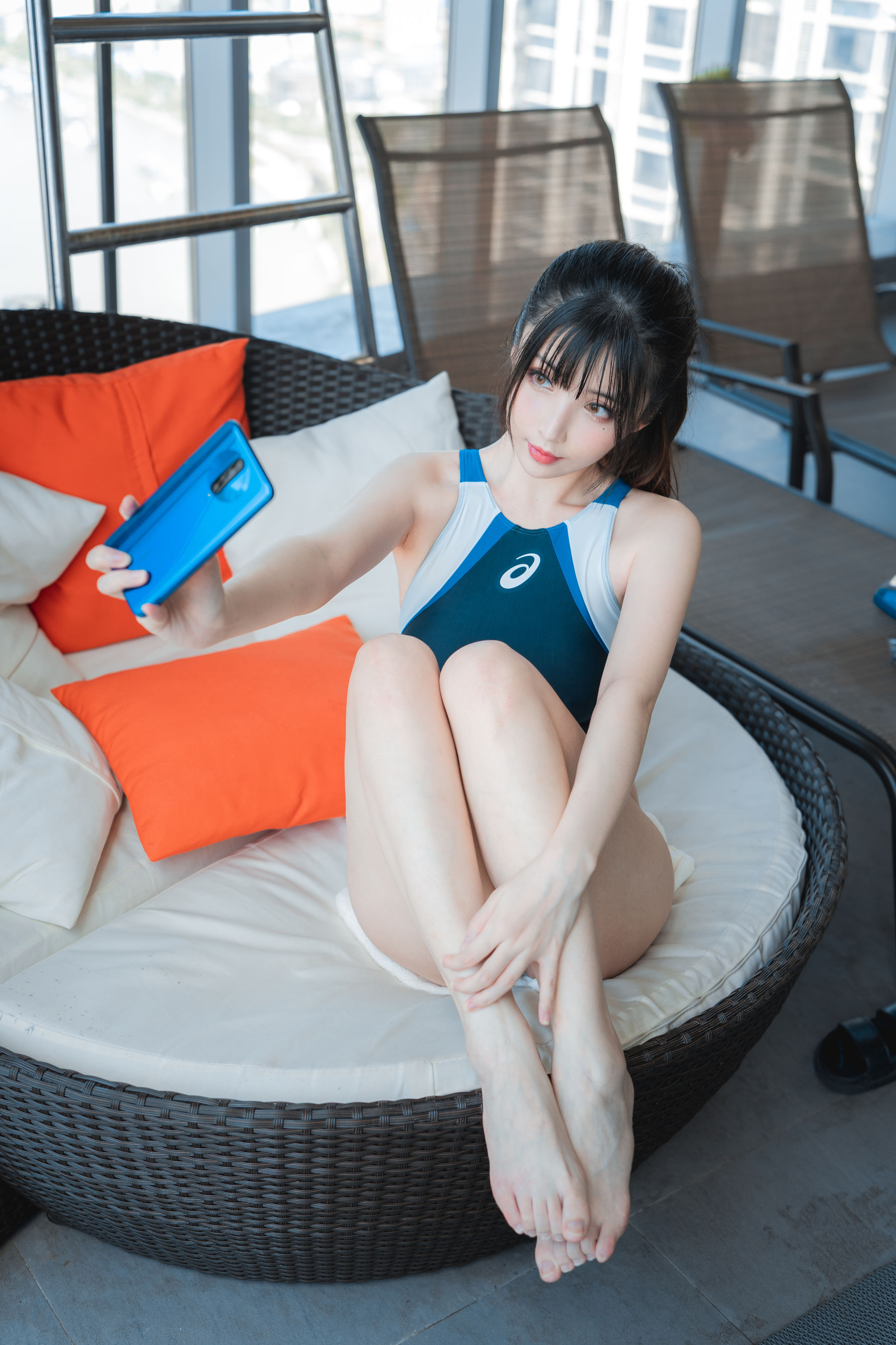 [Cosplay写真] COS福利rioko凉凉子 – 游泳部学姐的特训时间 [30P]