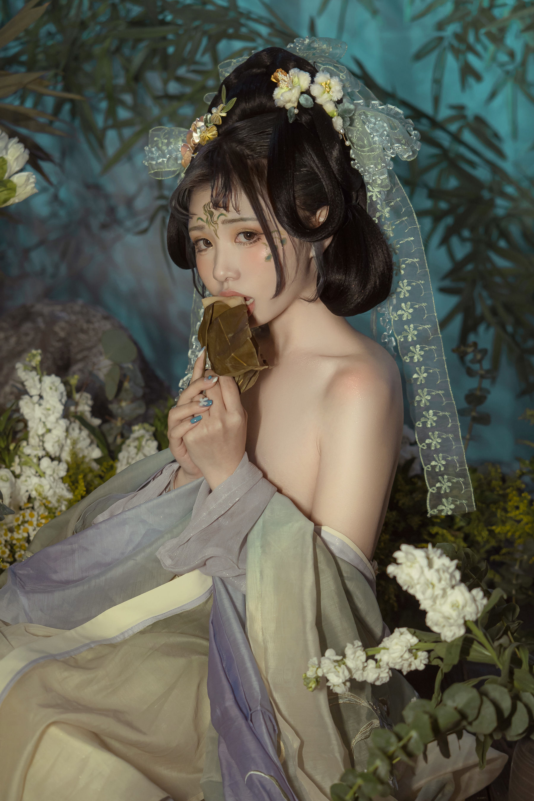 爆机少女喵小吉 – 浣溪沙.端午 [37P]
