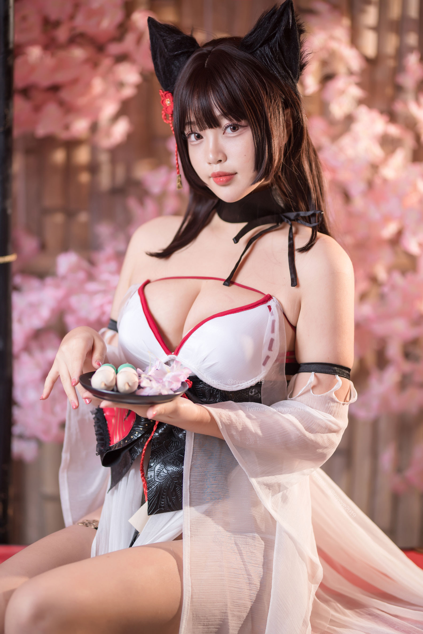 萌系小姐姐-白烨- – 湿身泳装 [61P]