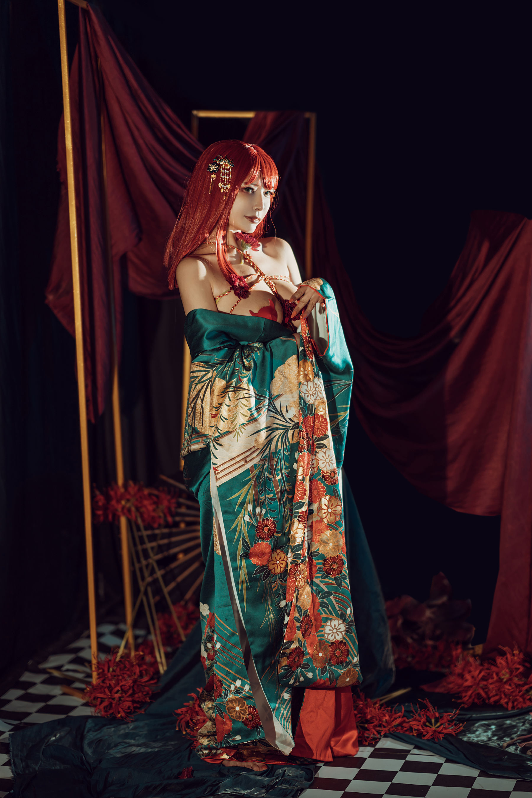 秋和柯基(夏小秋秋秋) – 和服 [36P]
