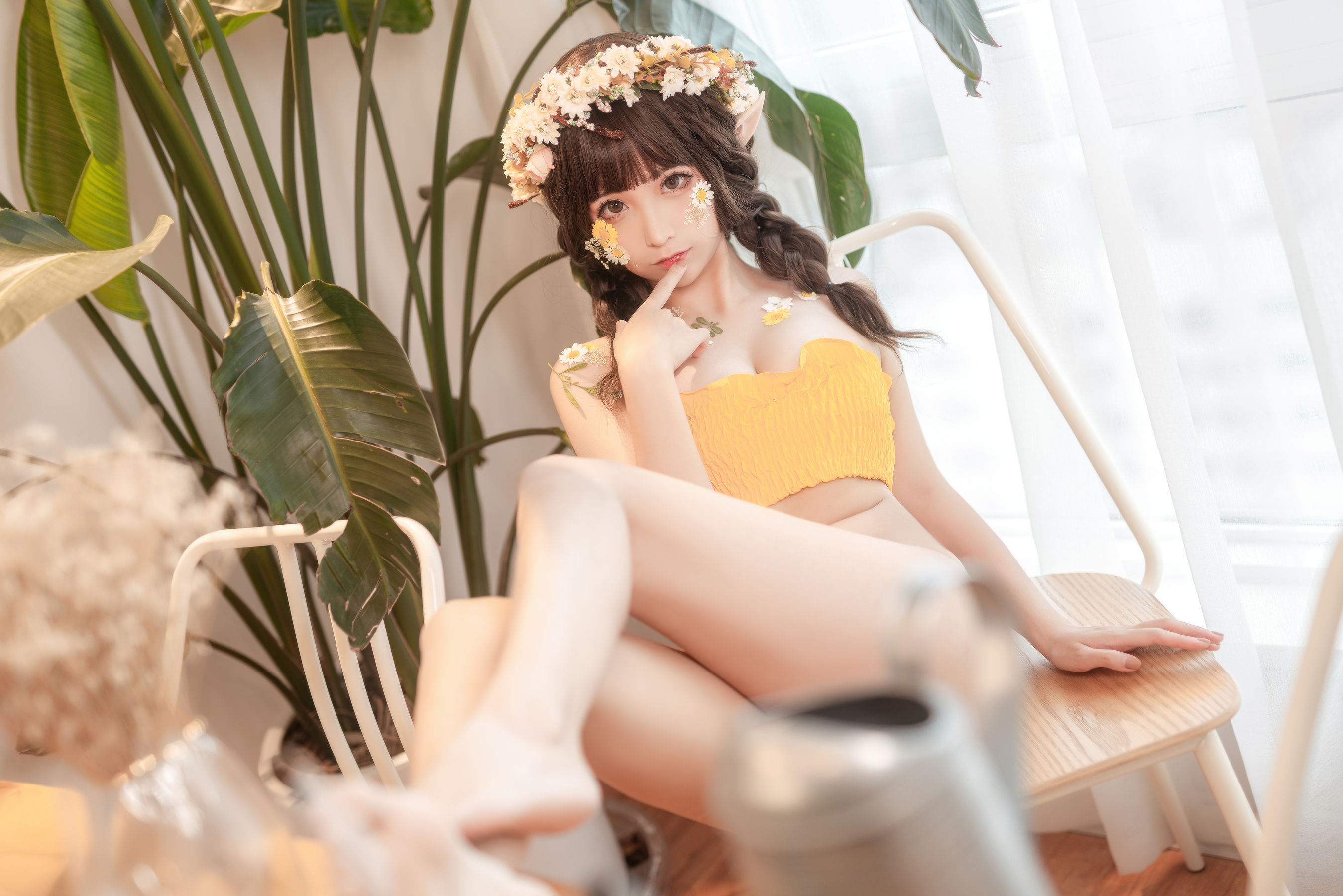 动漫博主蠢沫沫 – 尖耳国度 花精灵 [38P]