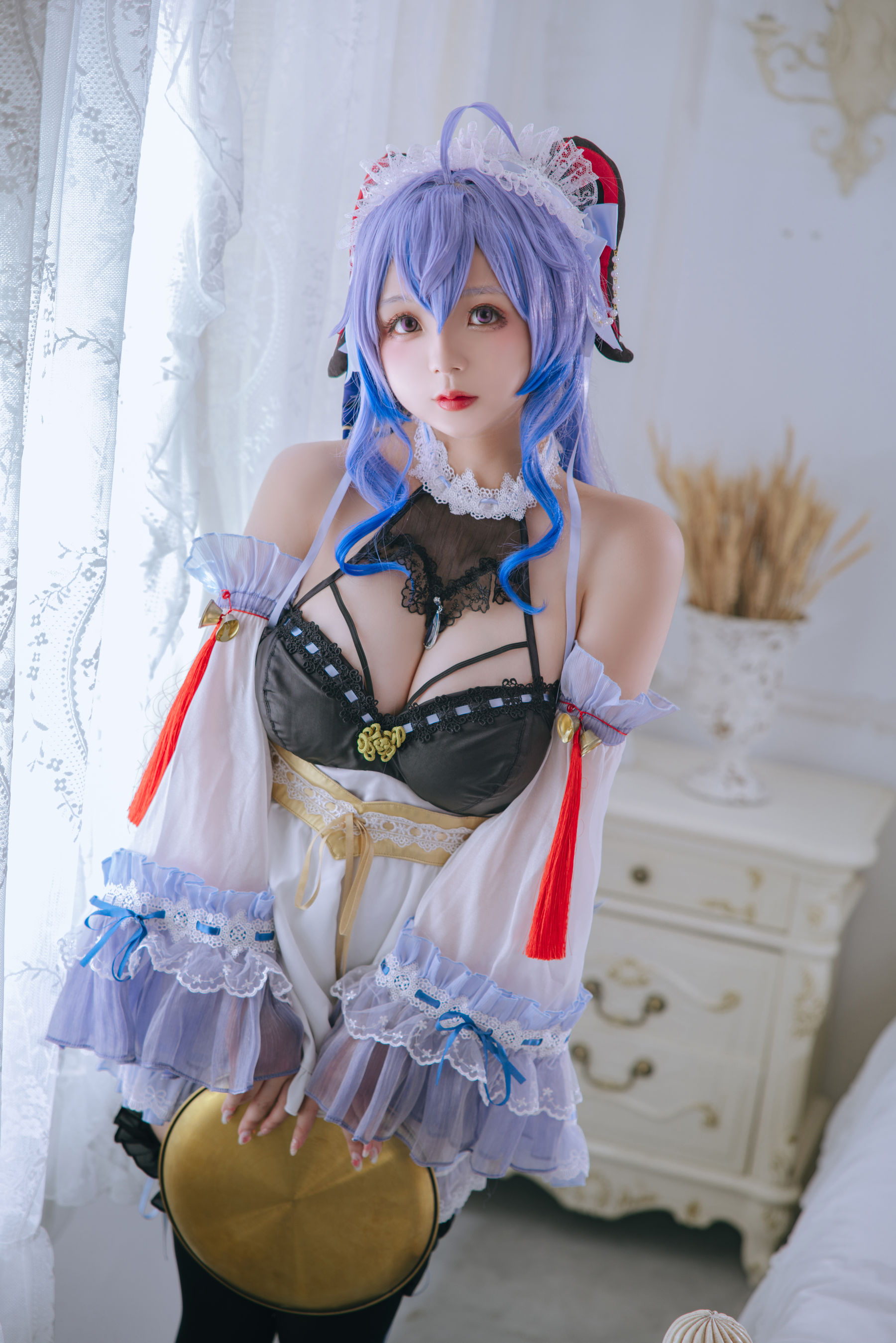 Cosplay日奈娇 – 甘雨女仆 [23P]