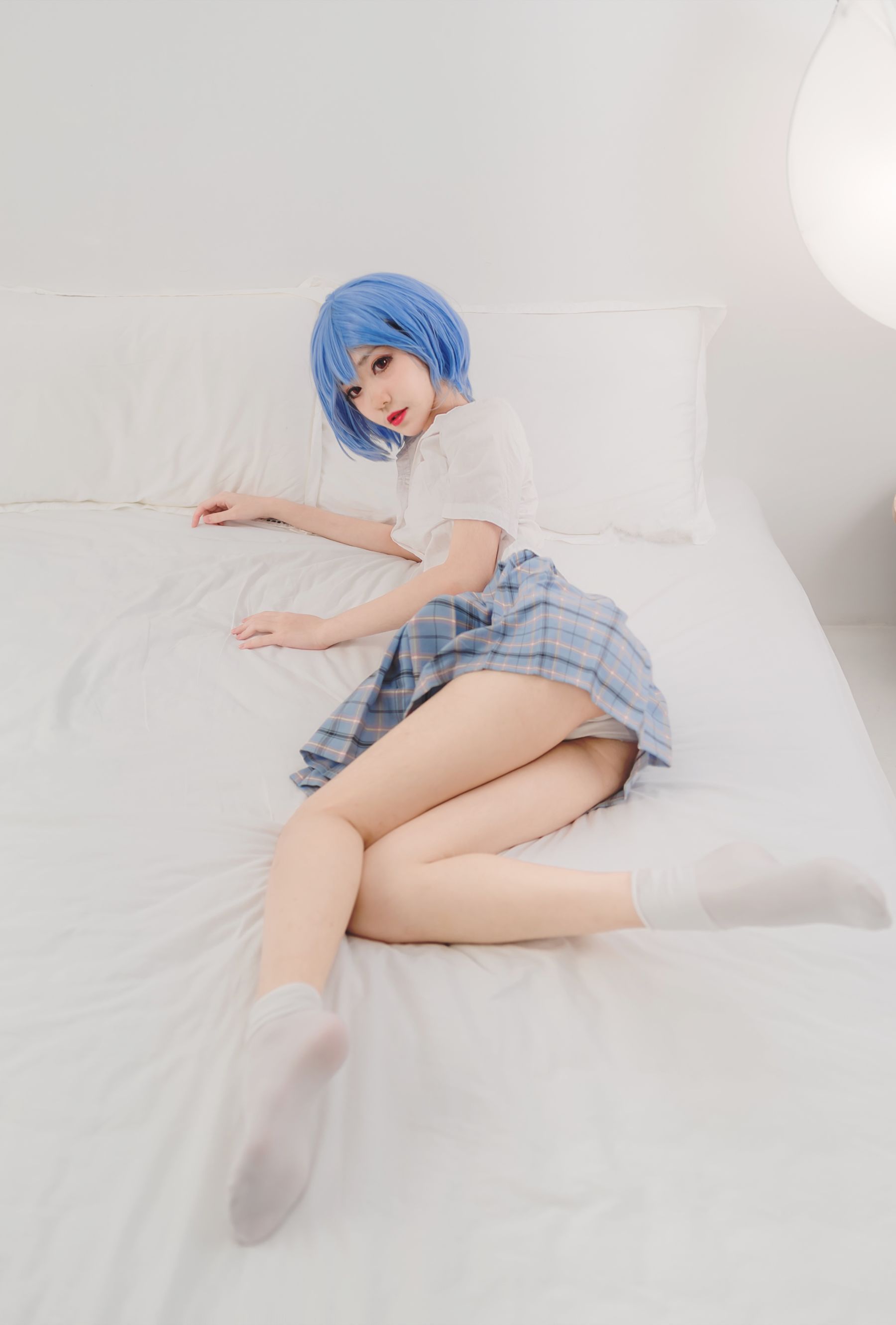 动漫博主南桃Momoko 绫波丽制服 [23P]