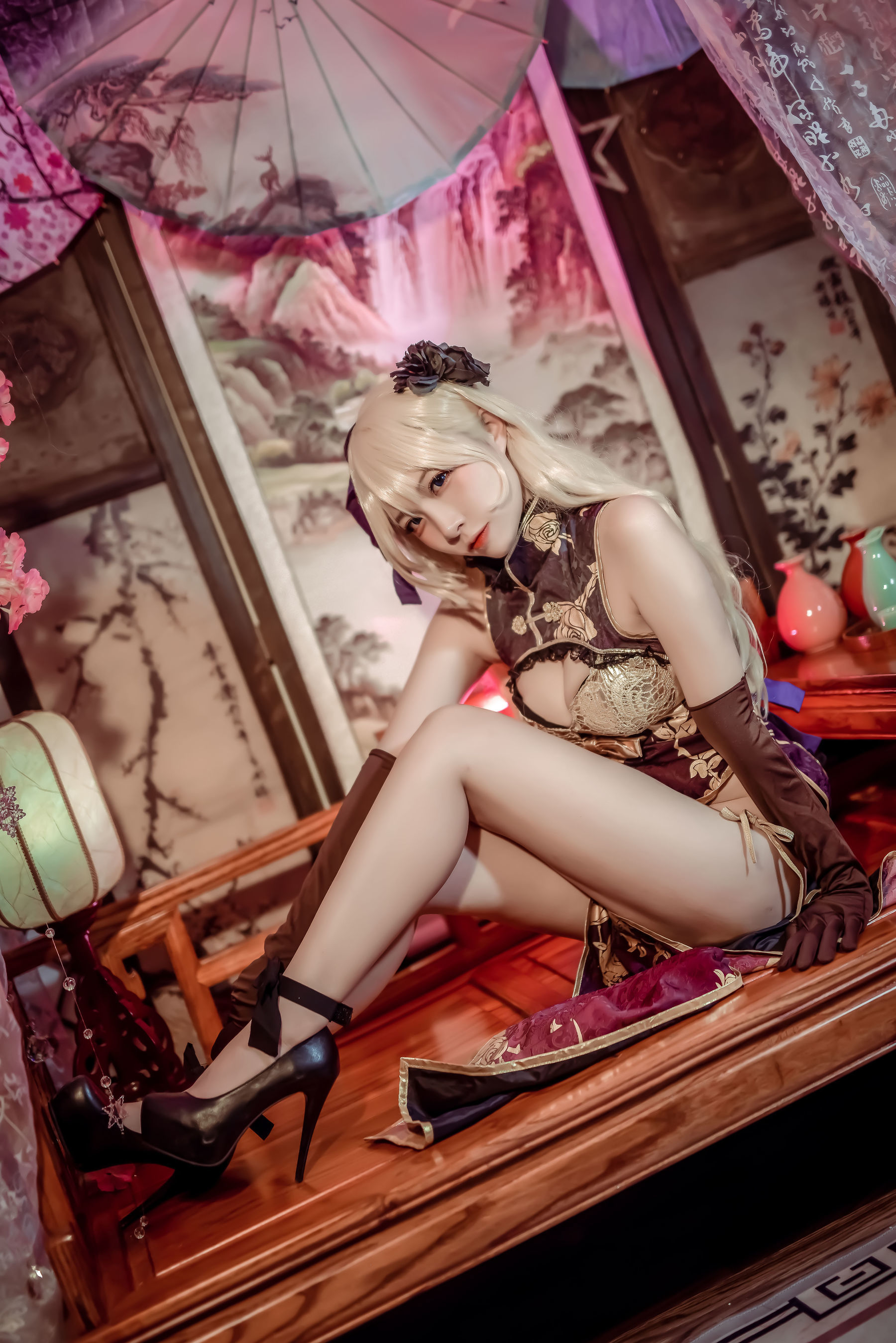人气Coser二佐Nisa 金莲 [20P]