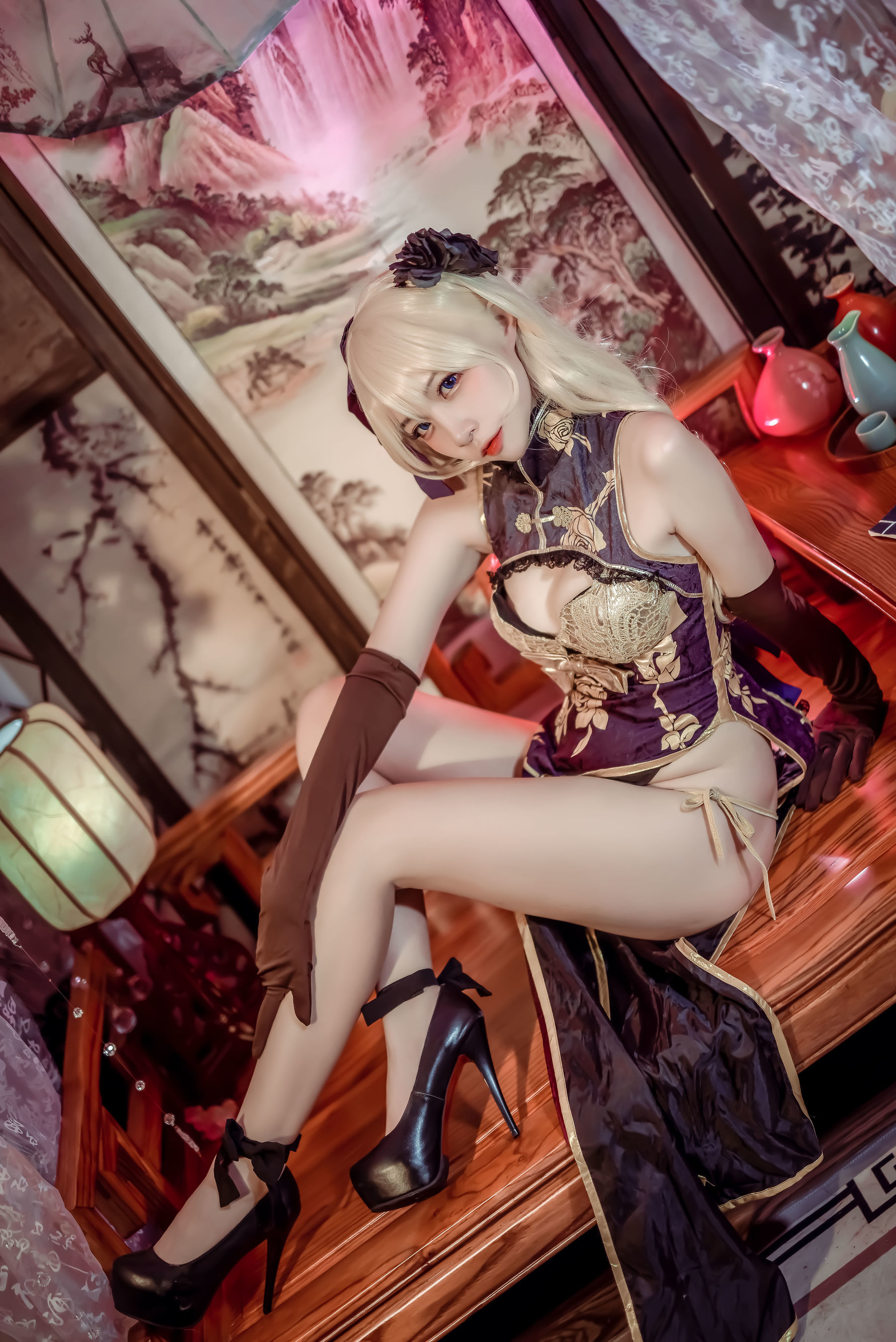 人气Coser二佐Nisa 金莲 [20P]