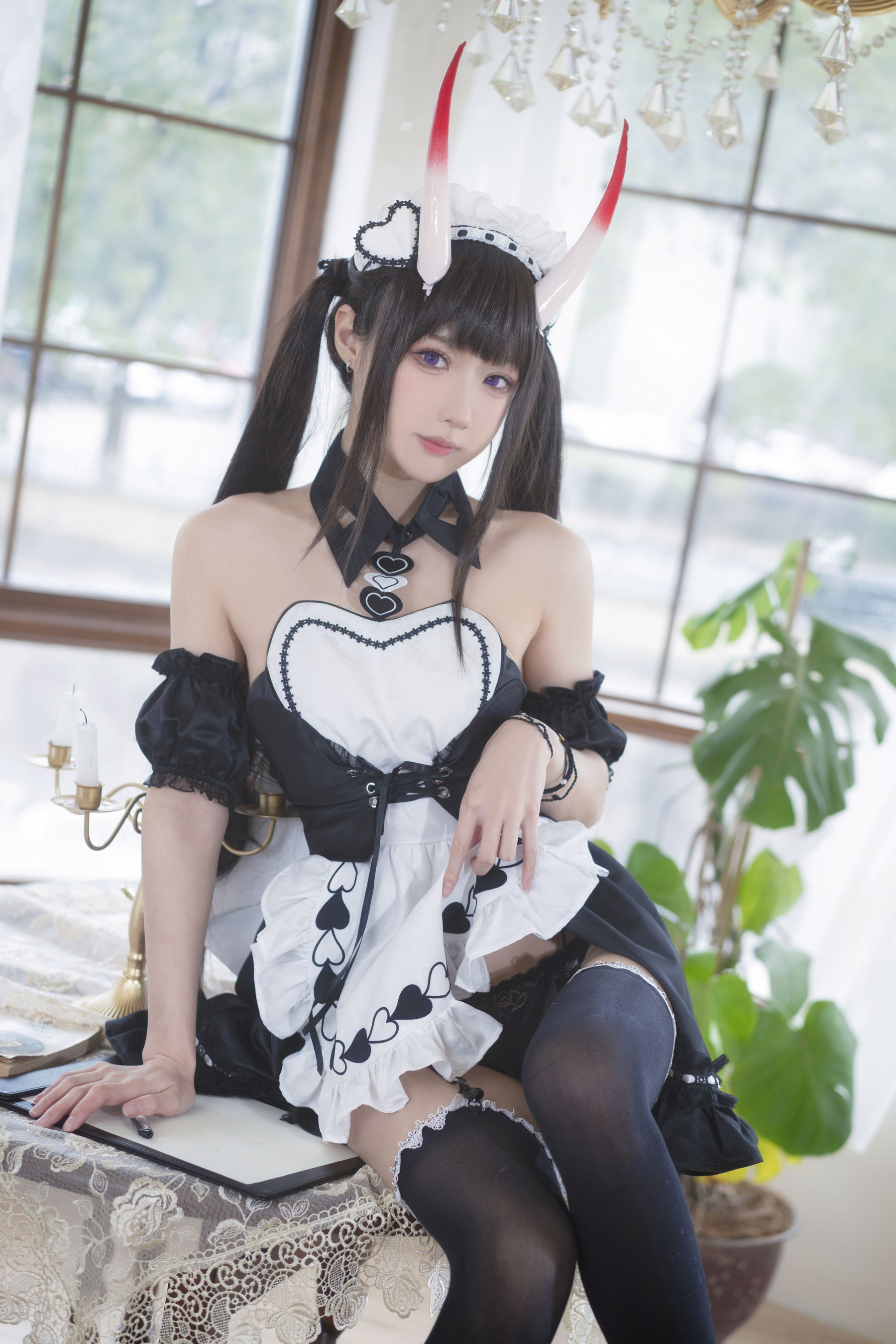动漫博主阿包也是兔娘 – 能代女仆 [23P]