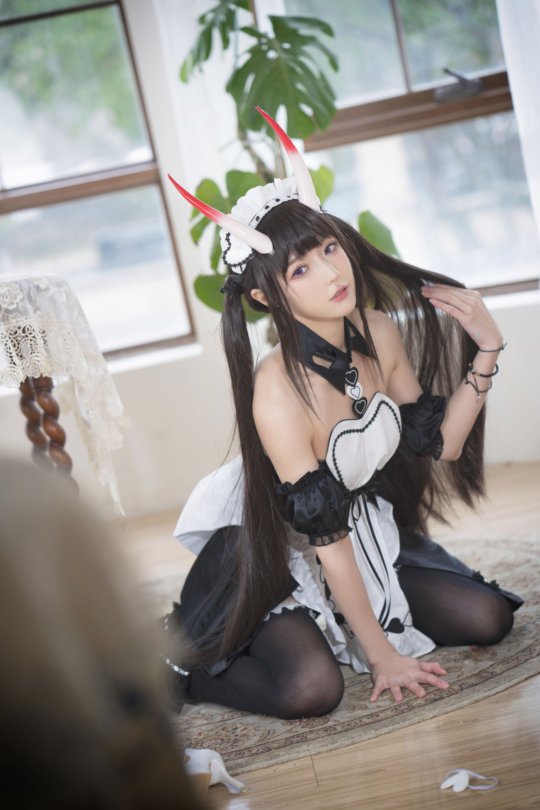 动漫博主阿包也是兔娘 – 能代女仆 [23P]