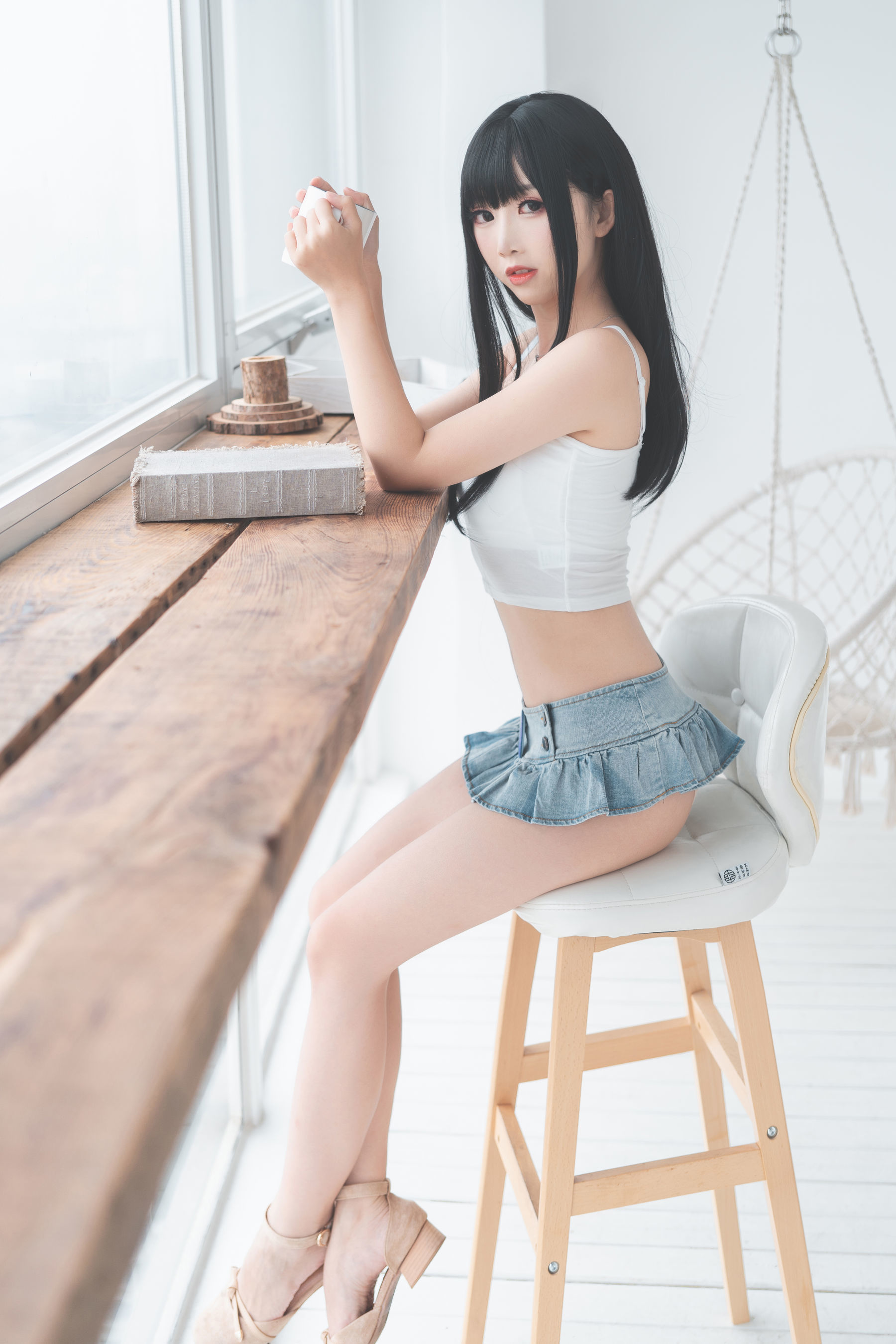 [萝莉COS] 面饼仙儿 – 可爱女友 [40P]