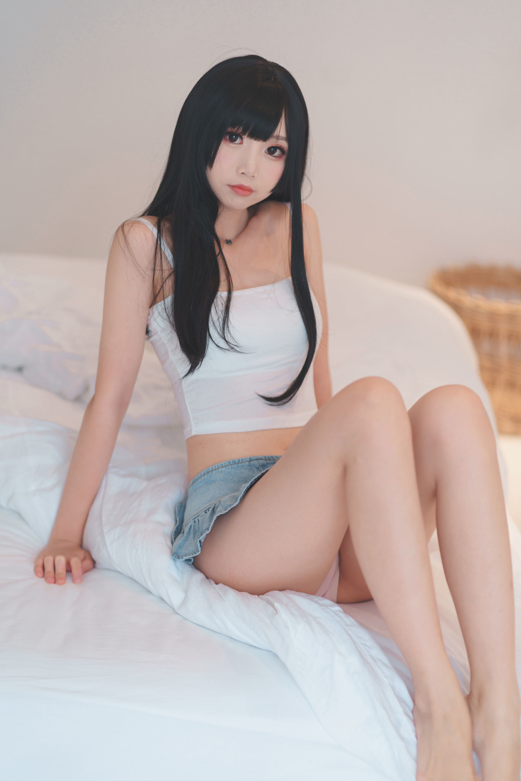 [萝莉COS] 面饼仙儿 – 可爱女友 [40P]