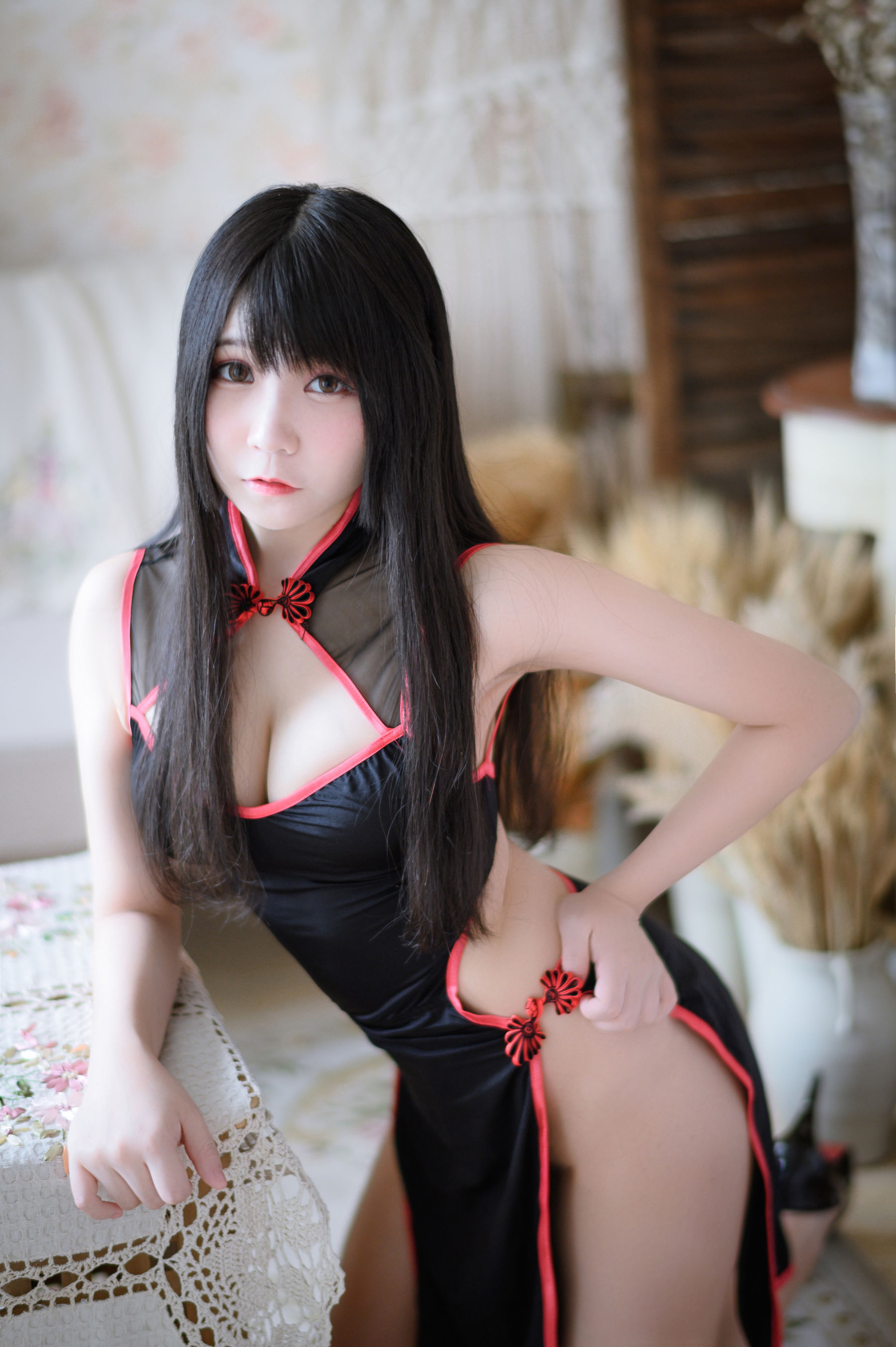 Coser寶儿Mysterial 性感旗袍 [13P]