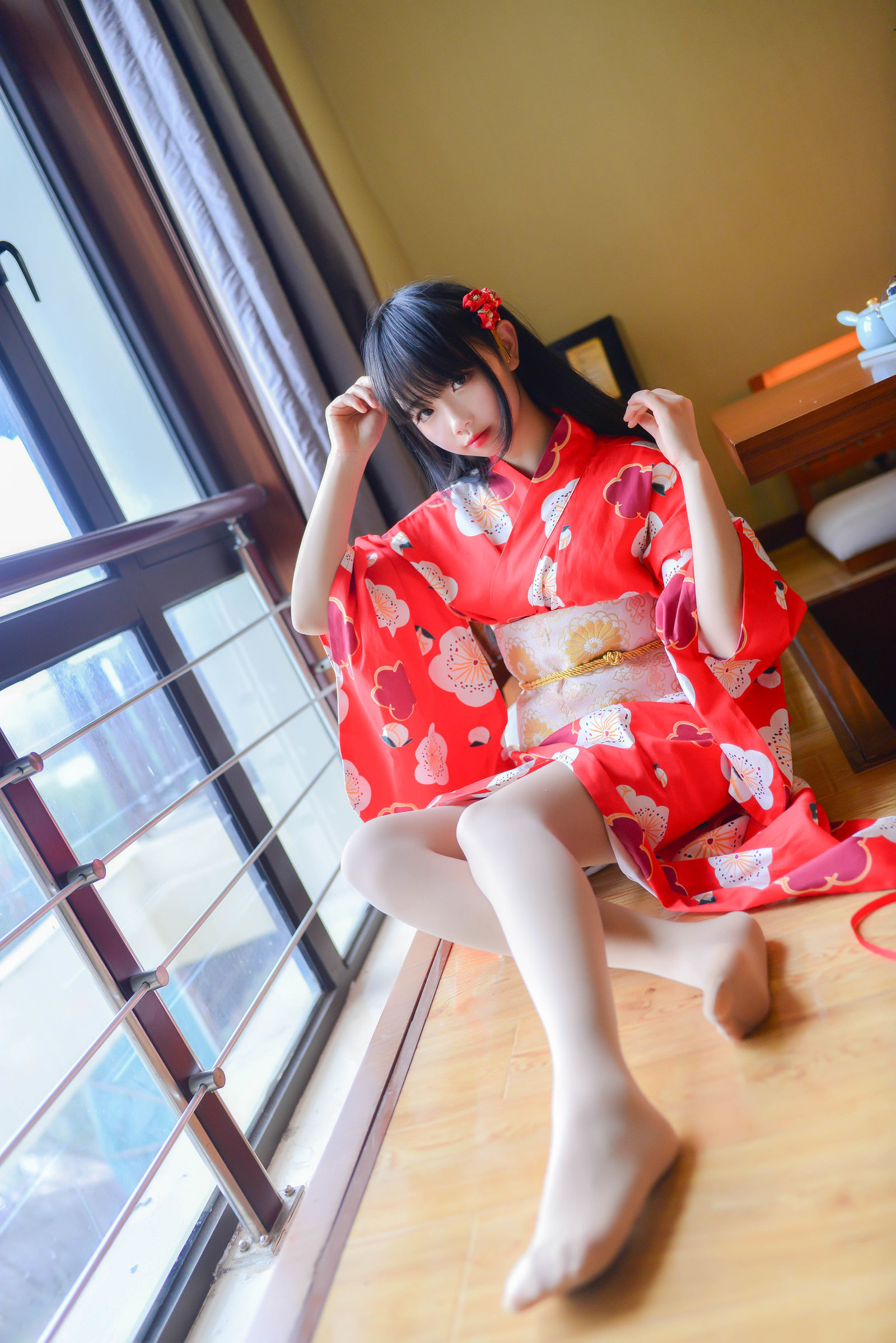 [萝莉COS] 雪琪 – 浴衣 [14P]