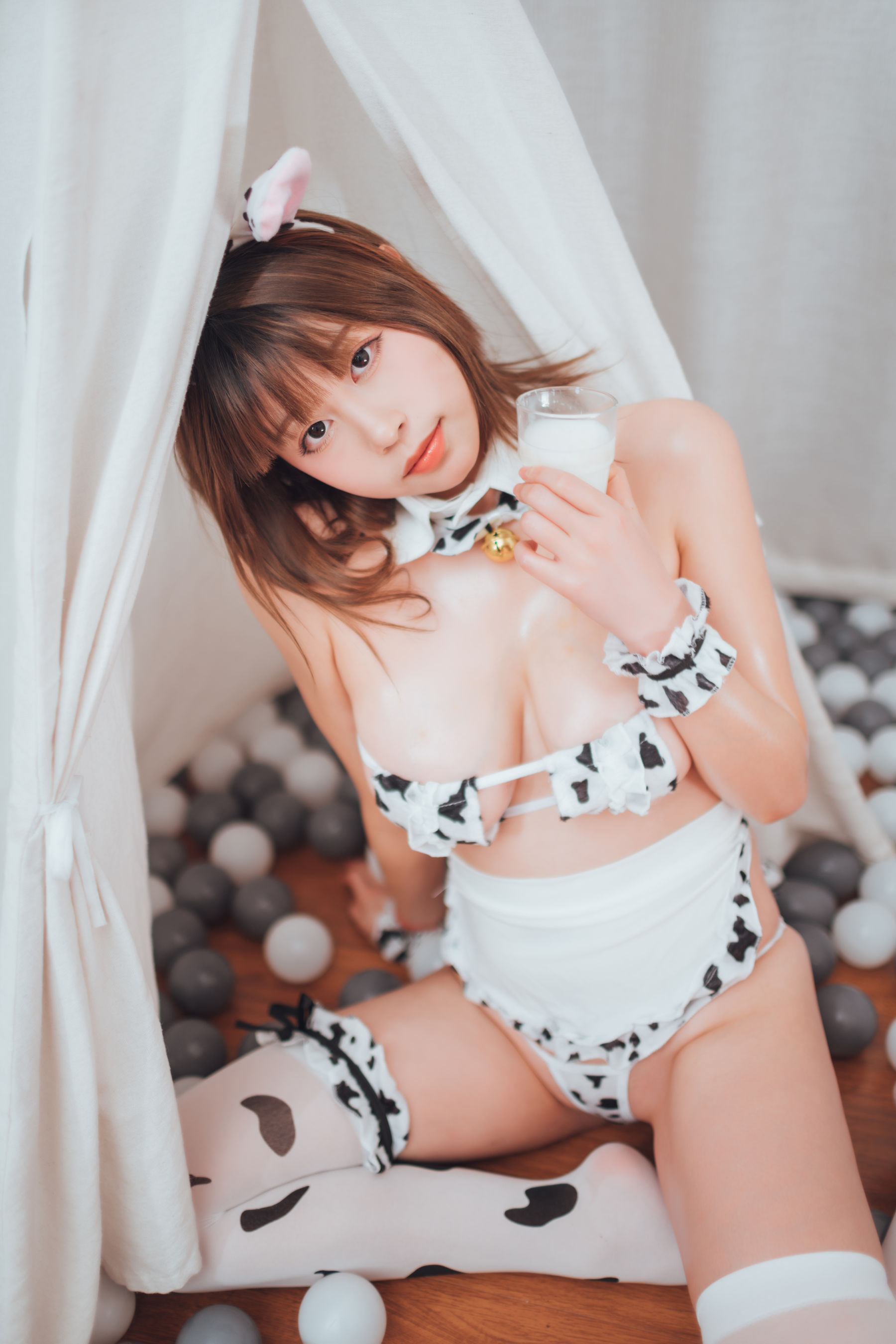 萌妹奈汐酱nice – 牛年大吉 奶牛 [49P]