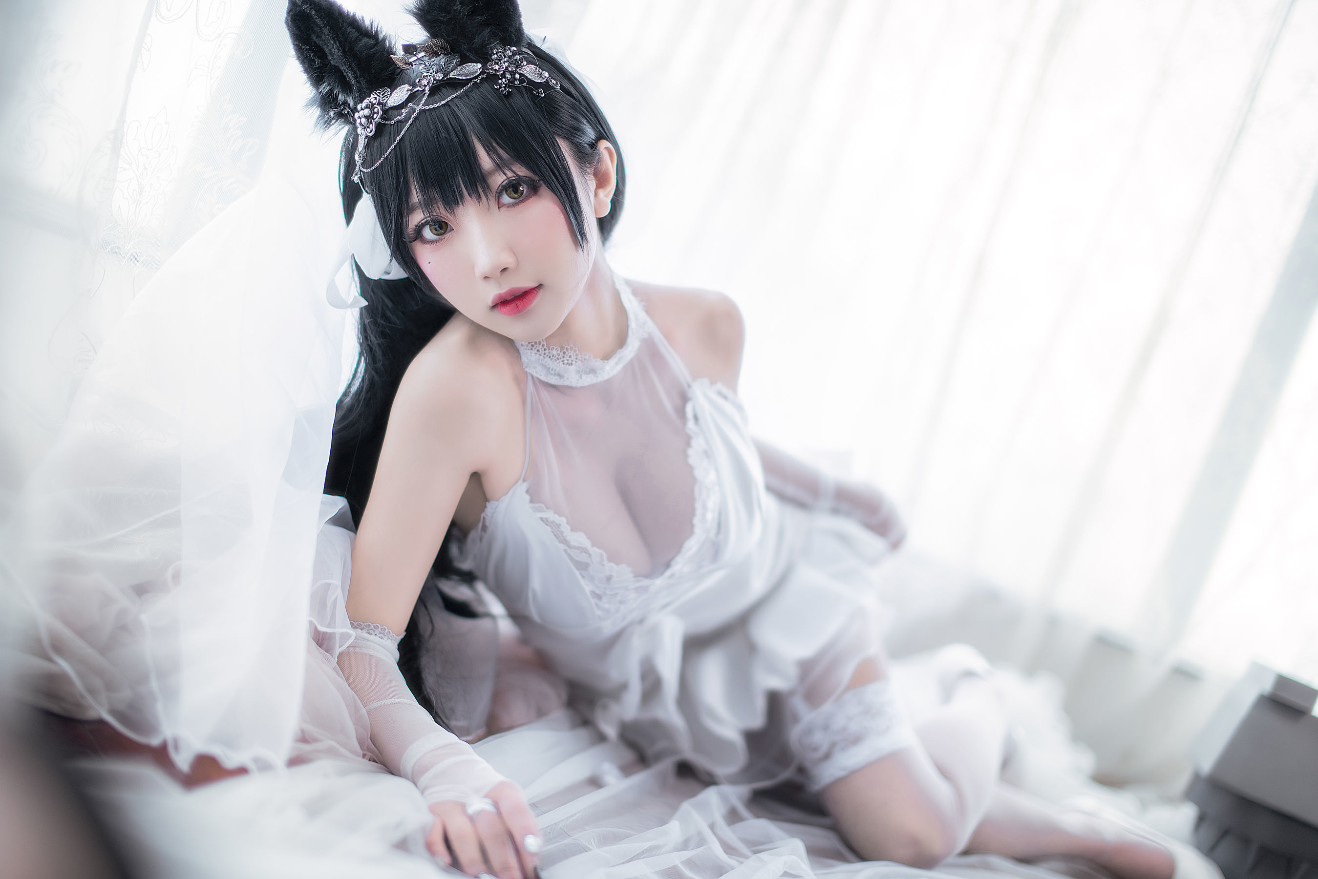 [萝莉COS] 鬼畜瑶 – 爱宕花嫁 [23P]