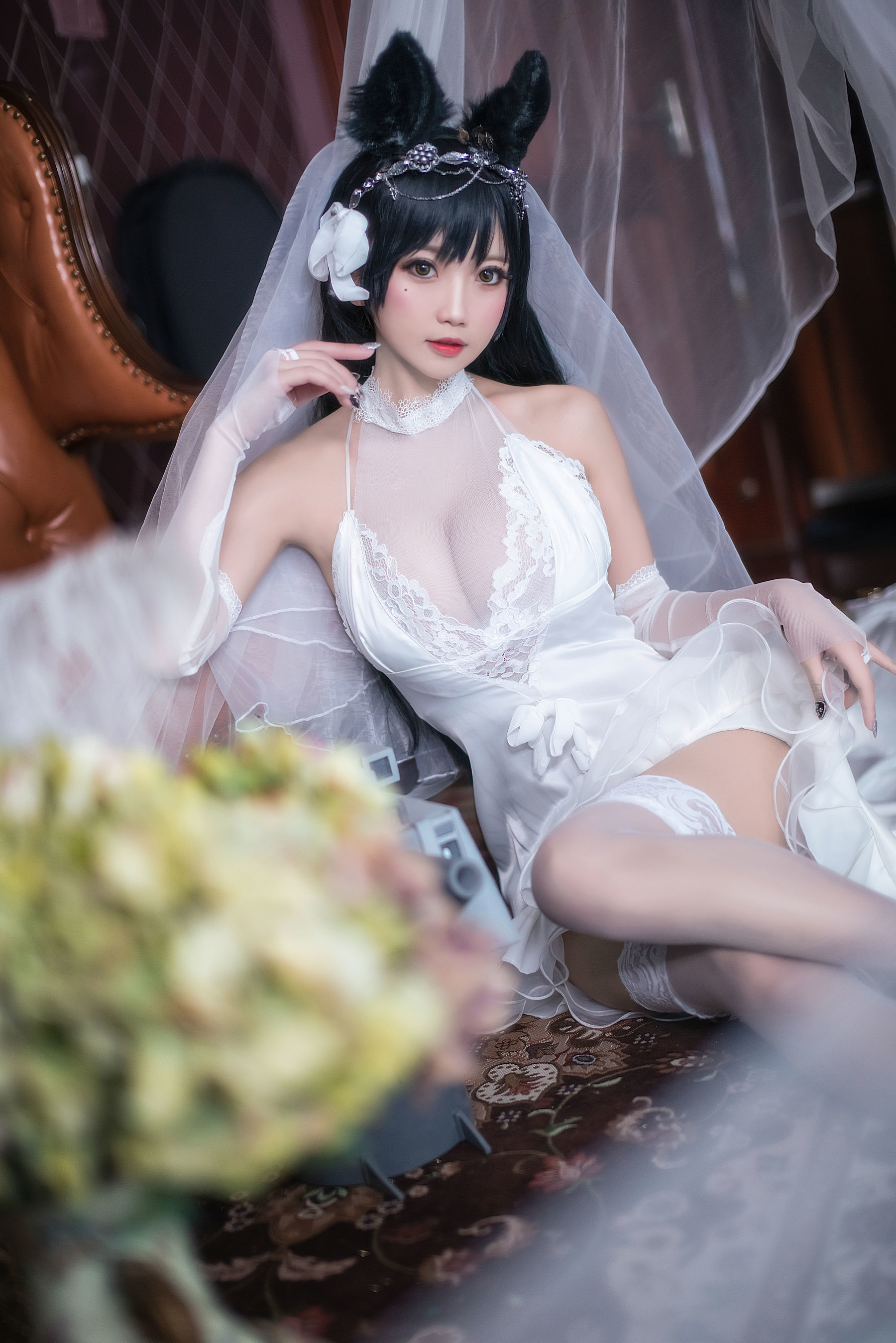 [萝莉COS] 鬼畜瑶 – 爱宕花嫁 [23P]