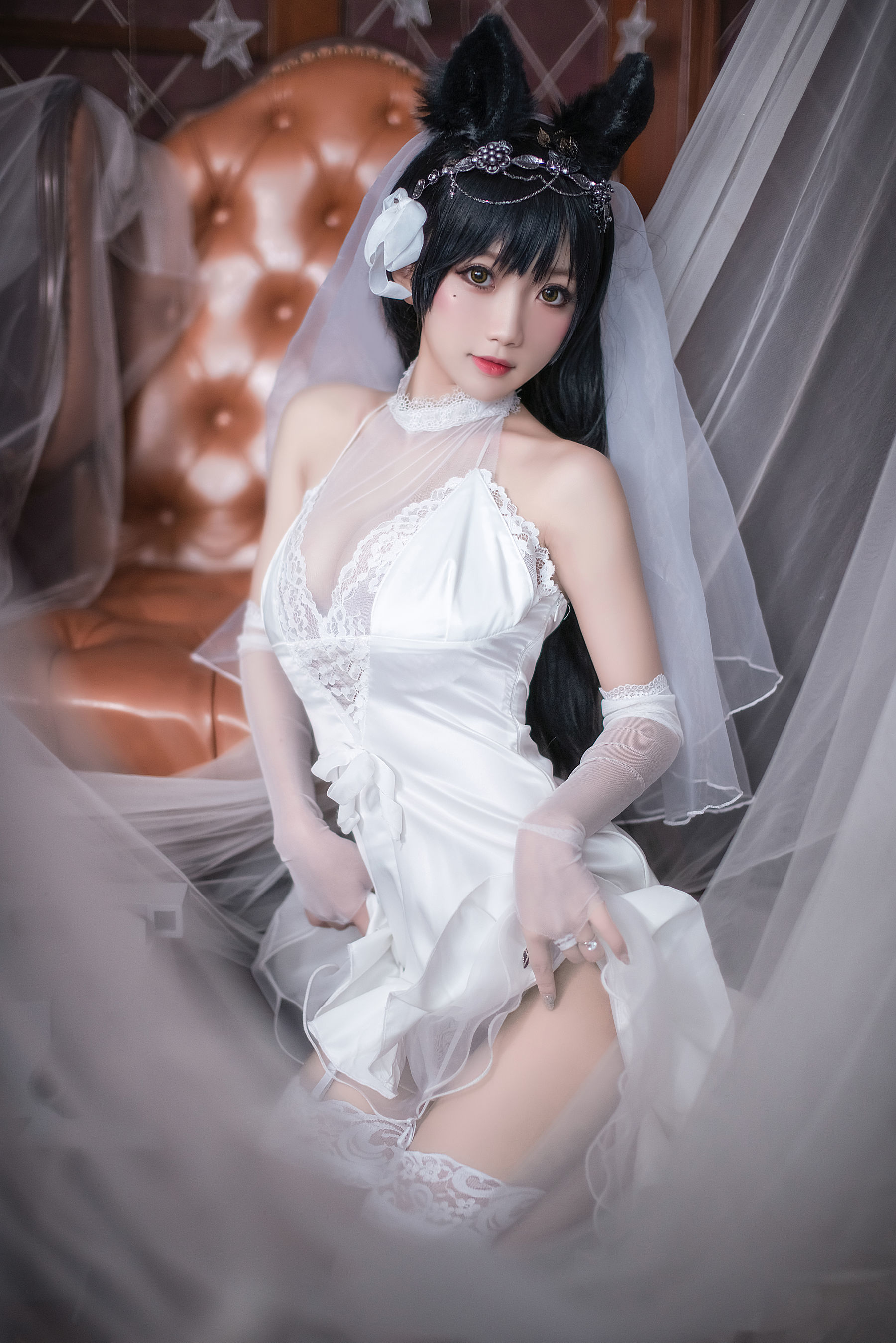 [萝莉COS] 鬼畜瑶 – 爱宕花嫁 [23P]