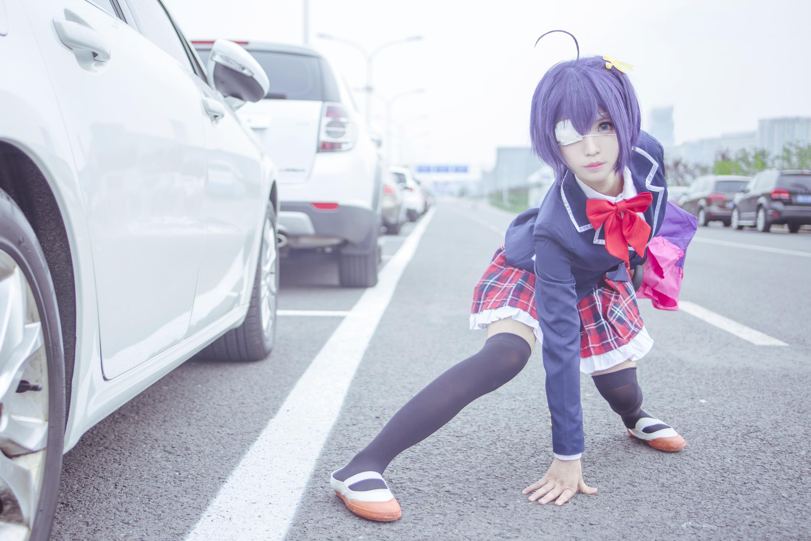 [Cosplay写真] 萌妹白易子教主 – 中二病也要谈恋爱 [10P]
