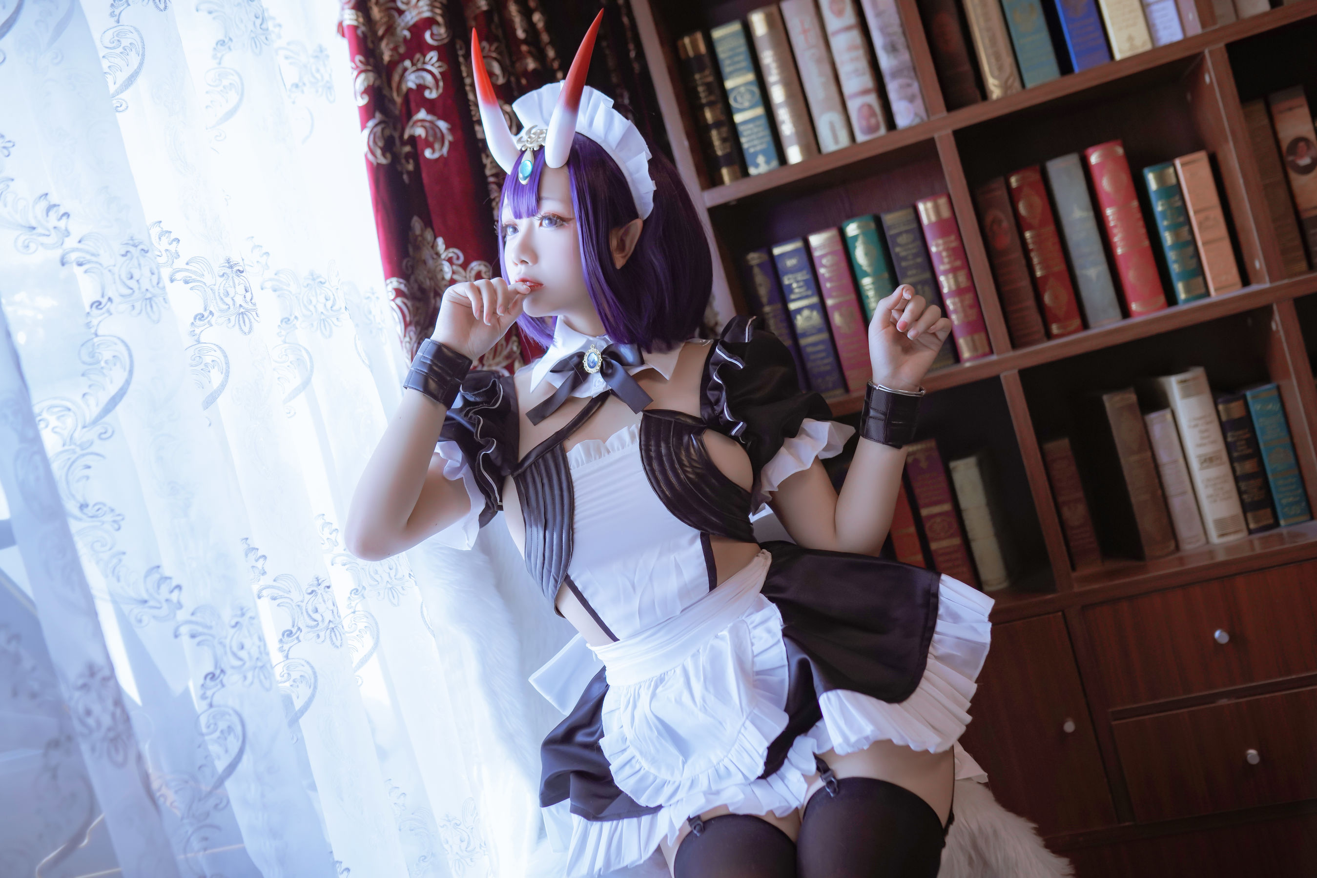 Cosplay日奈娇 酒吞女仆 [41P]