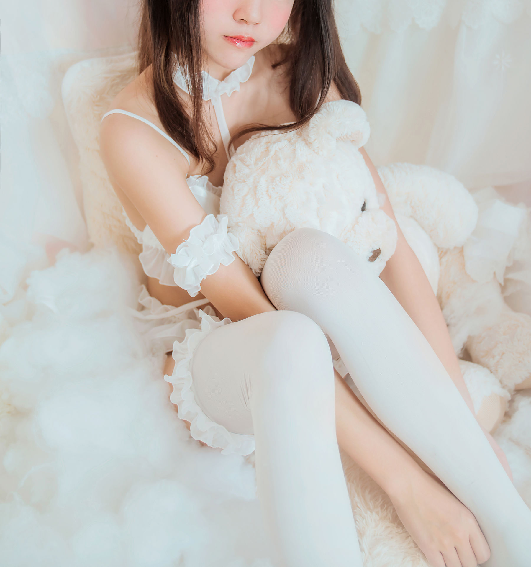[萝莉COS] 疯猫ss《喵喵睡衣》 [37P]