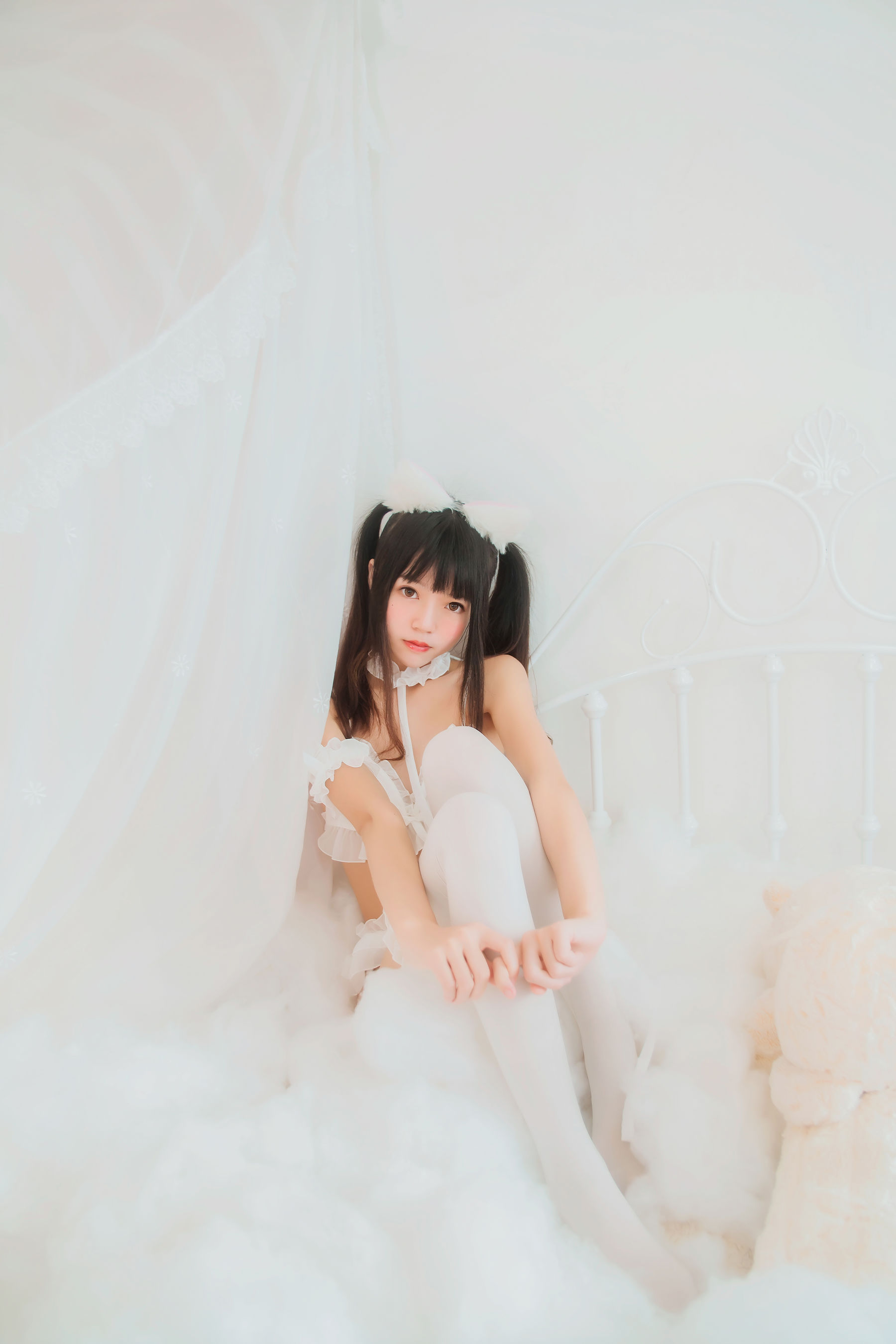 [萝莉COS] 疯猫ss《喵喵睡衣》 [37P]