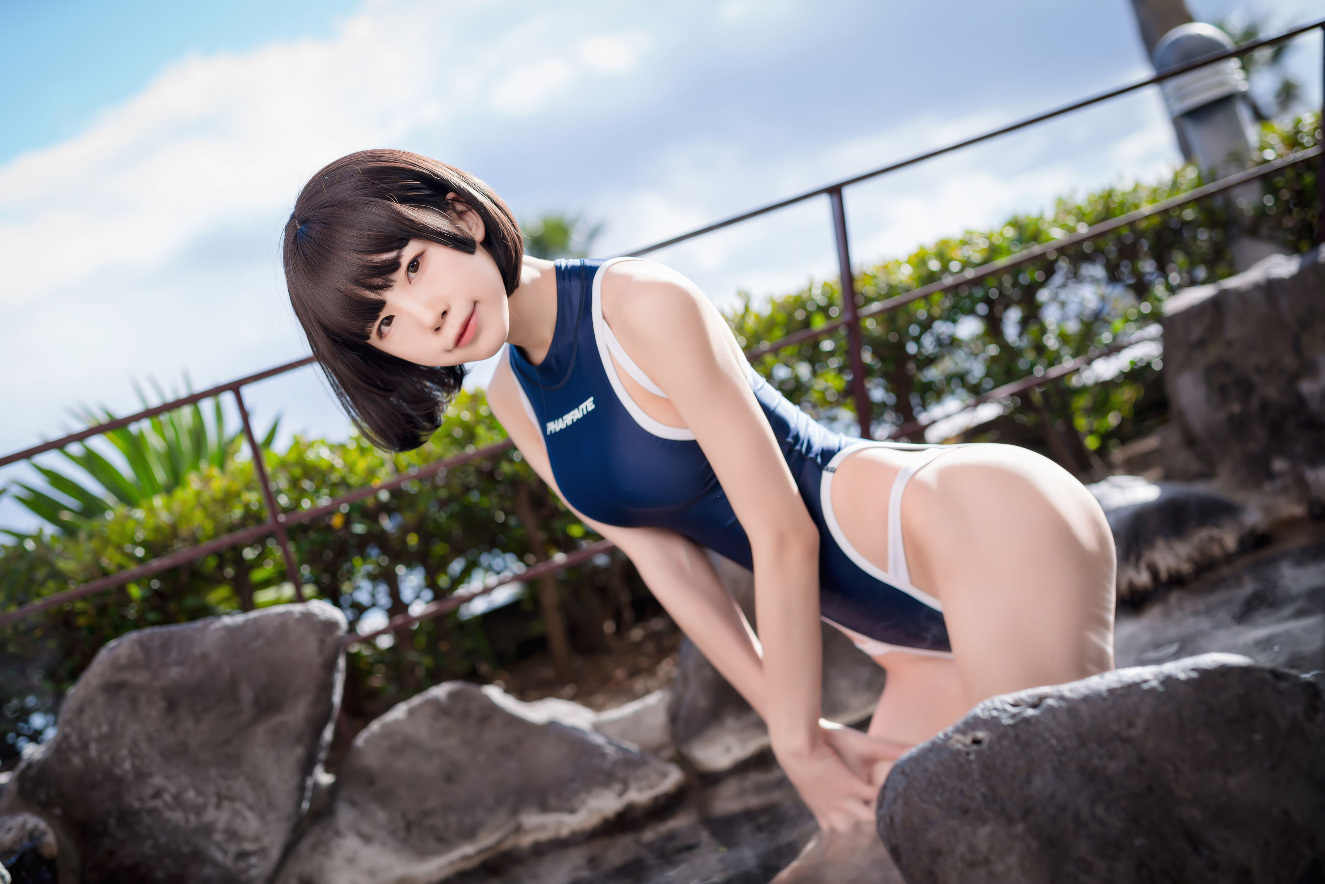 动漫博主水淼aqua – 竞泳水着 [40P]