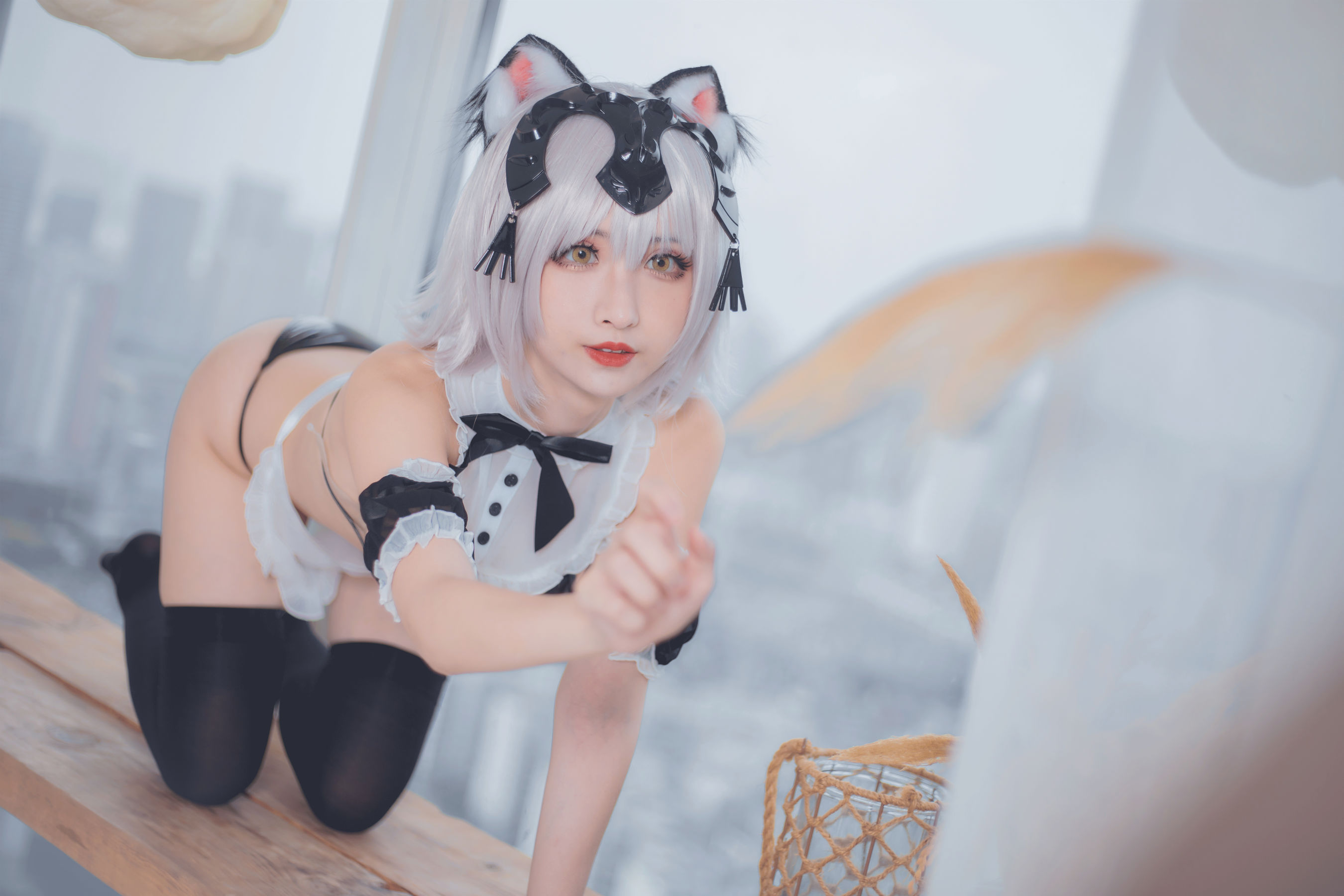 COS福利rioko凉凉子 七夕 月球女友 [42P]