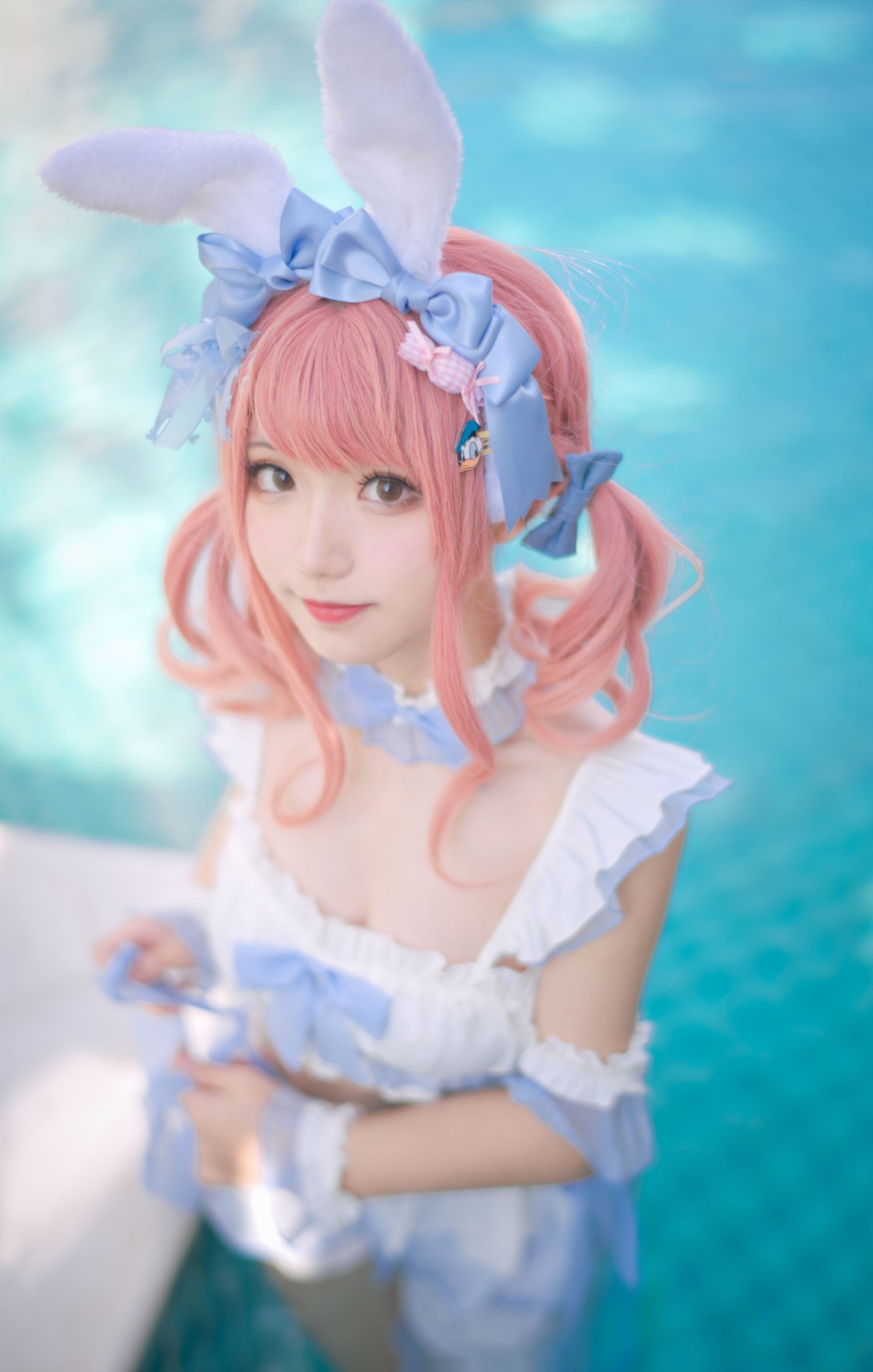 花柒Hana – 夏日甜芯 泳装 [37P]