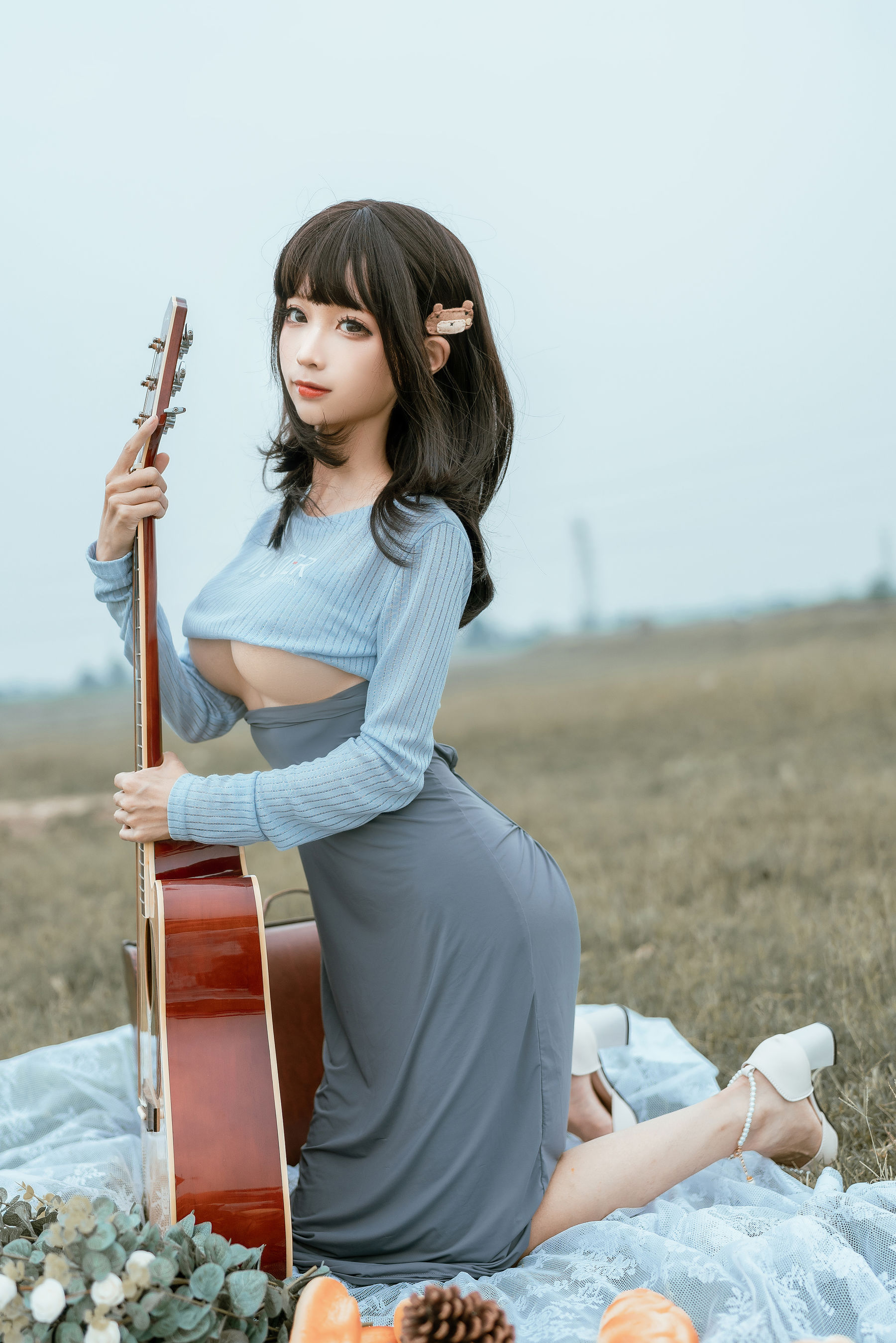 动漫博主蠢沫沫 – 吉他妹妹 [50P]