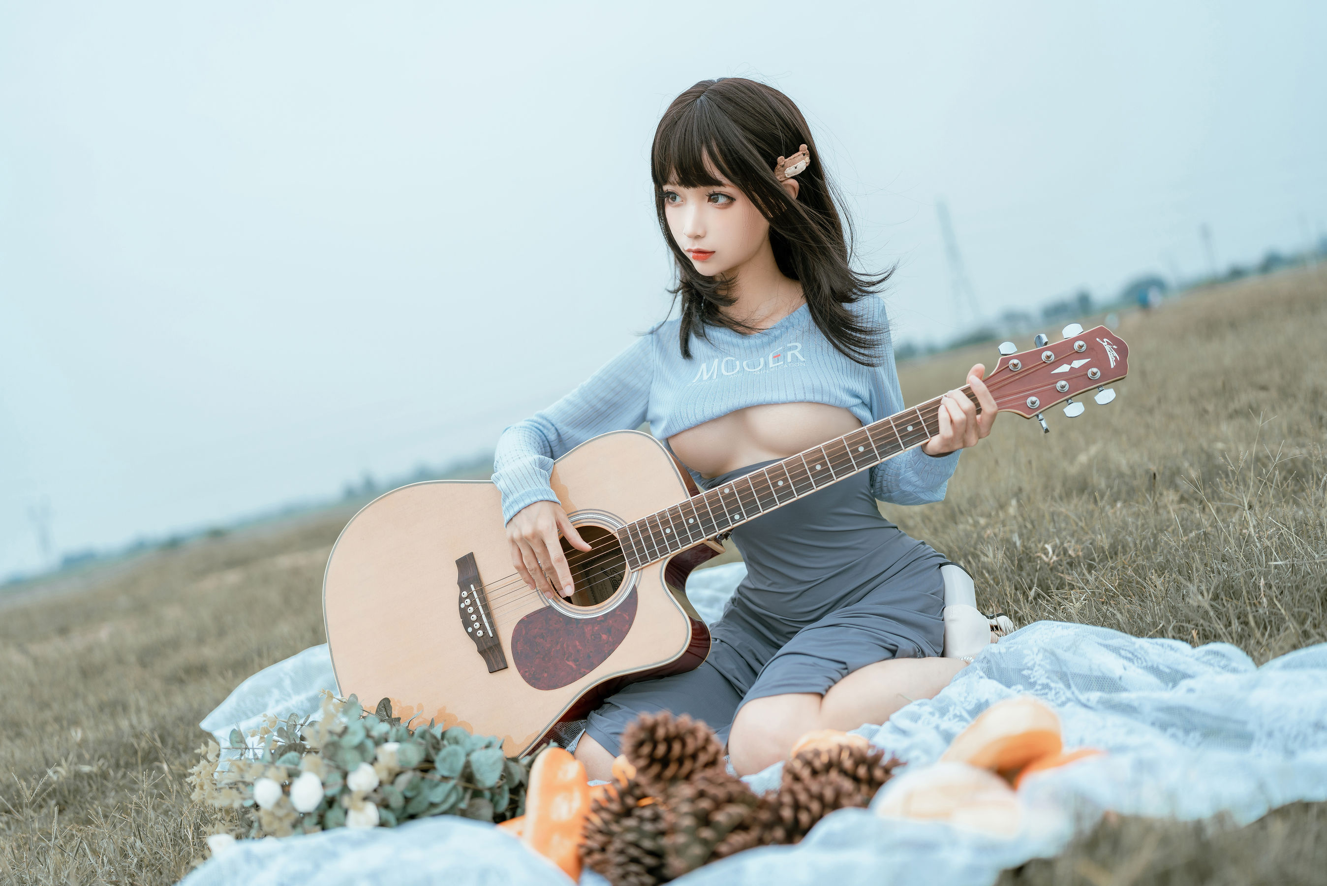 动漫博主蠢沫沫 – 吉他妹妹 [50P]