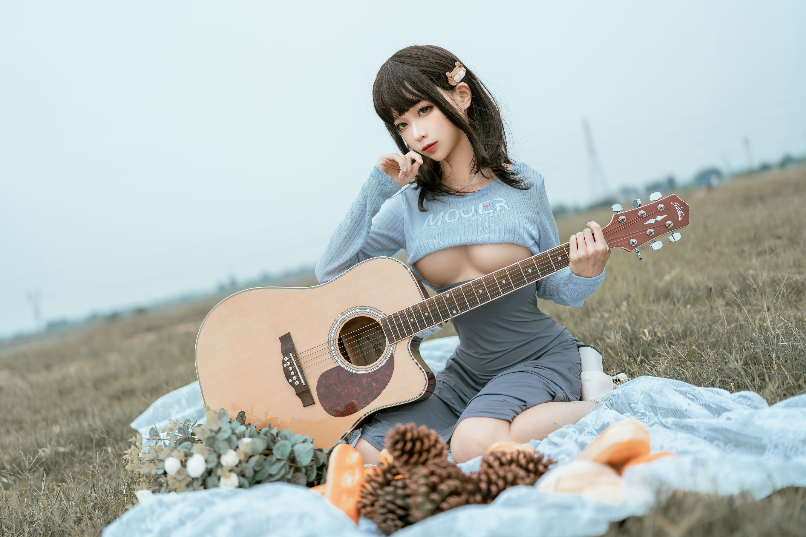 动漫博主蠢沫沫 – 吉他妹妹 [50P]