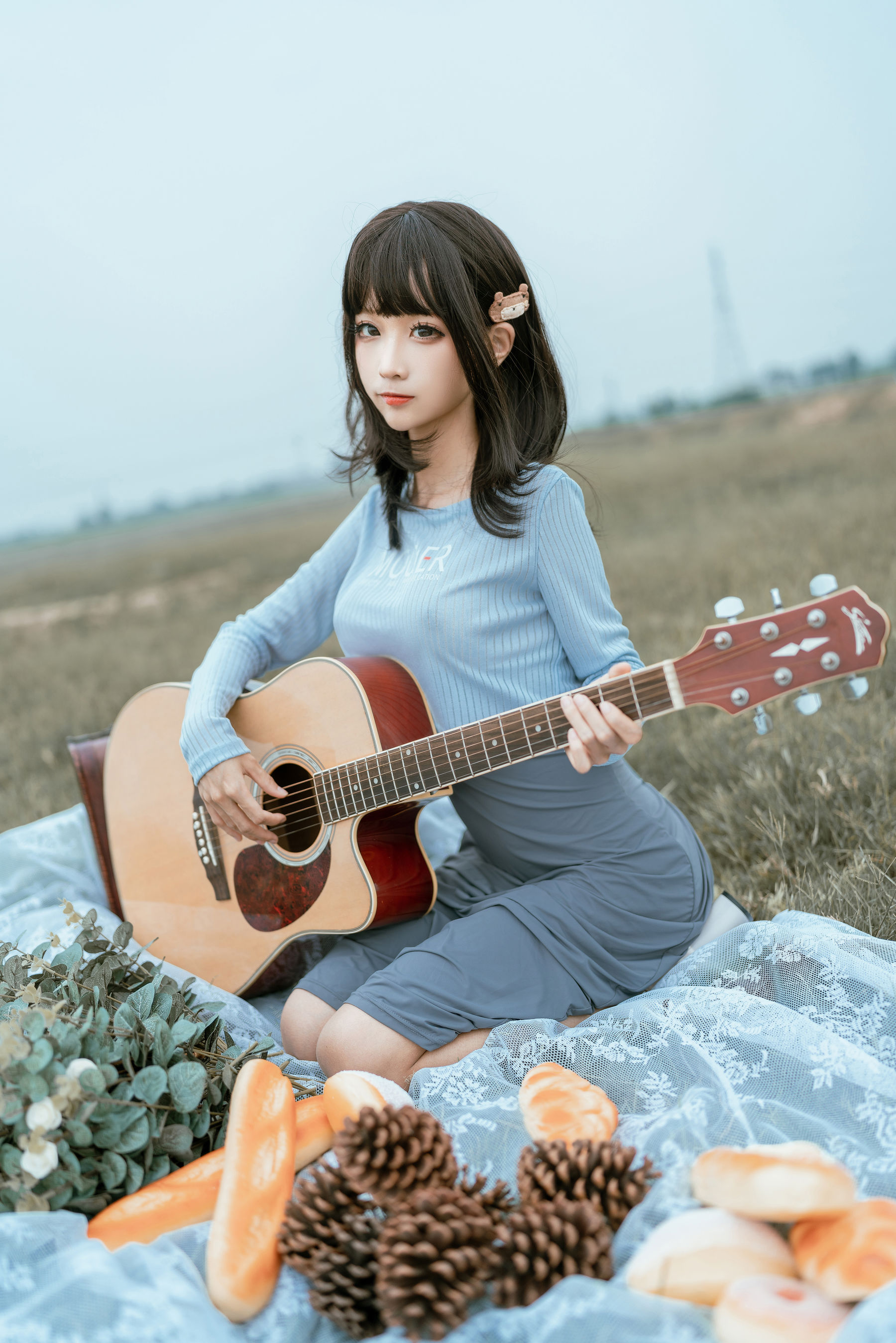 动漫博主蠢沫沫 – 吉他妹妹 [50P]