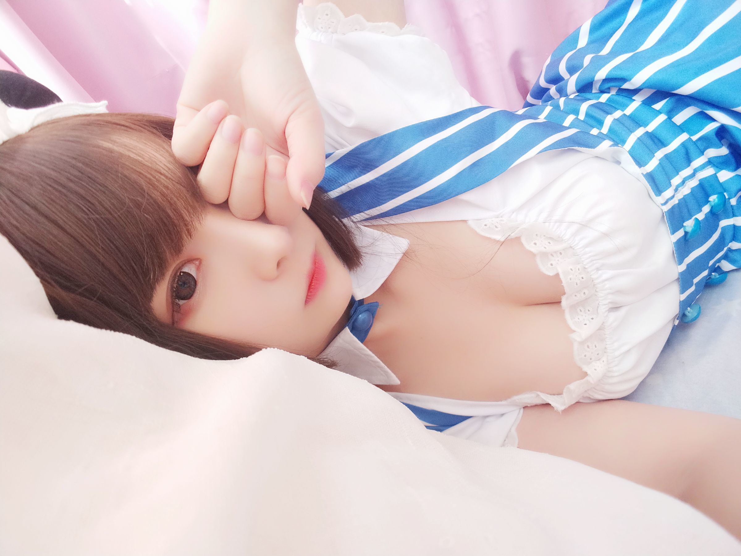 二次元美女古川kagura 加藤惠女仆 [17P]