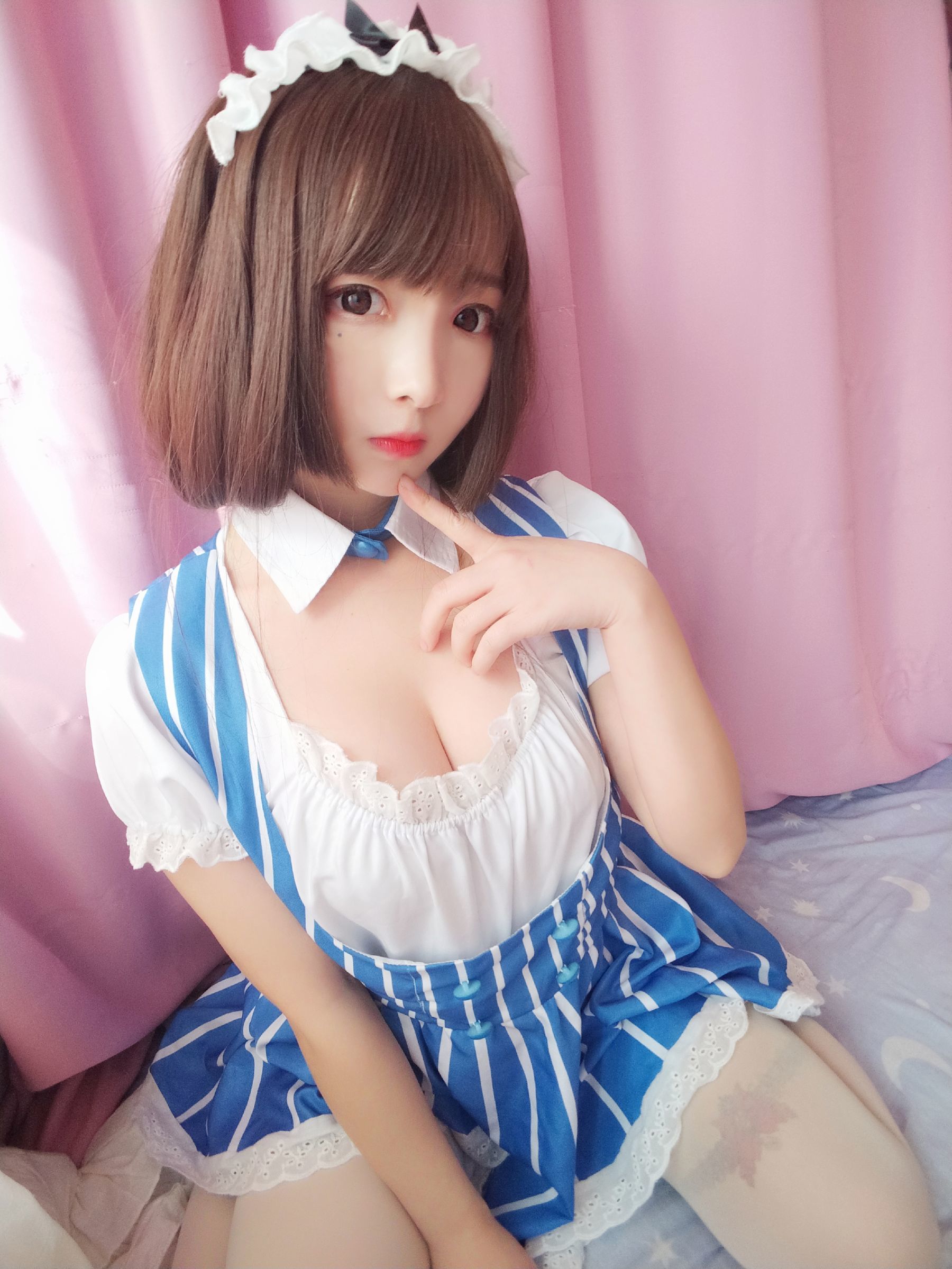 二次元美女古川kagura 加藤惠女仆 [17P]
