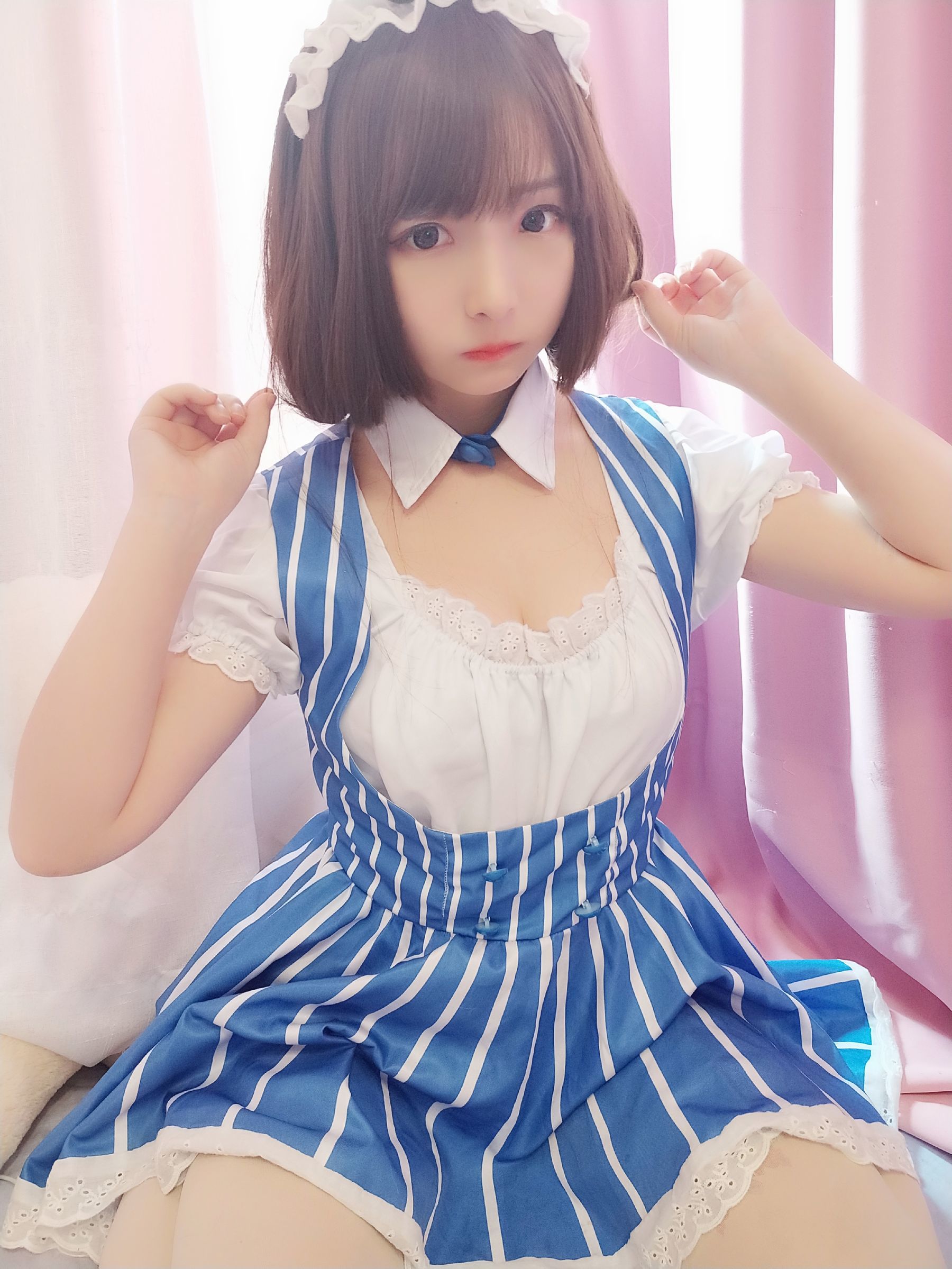 二次元美女古川kagura 加藤惠女仆 [17P]