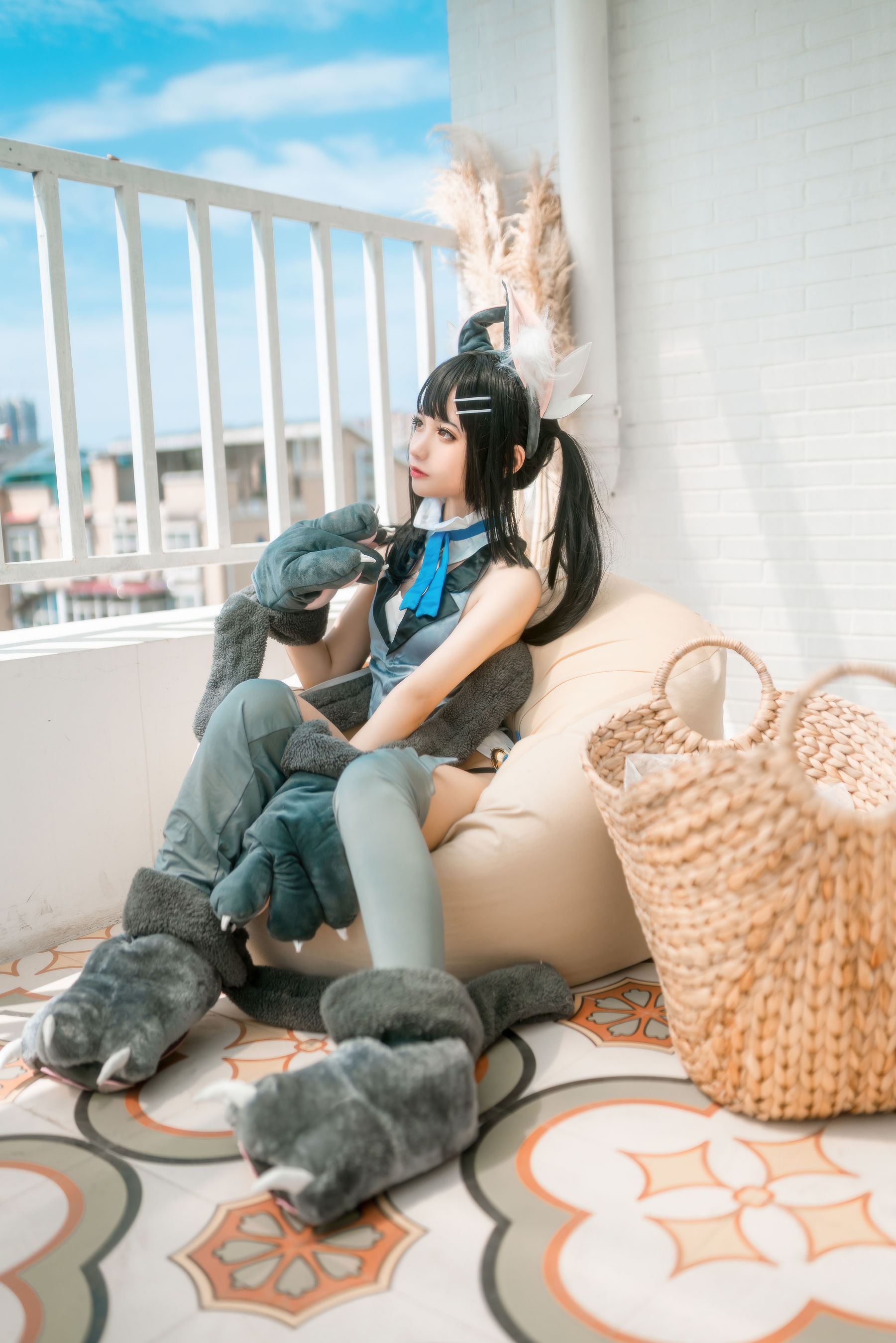 [Cosplay写真] 动漫博主蠢沫沫 – 卫宫美游 [44P]