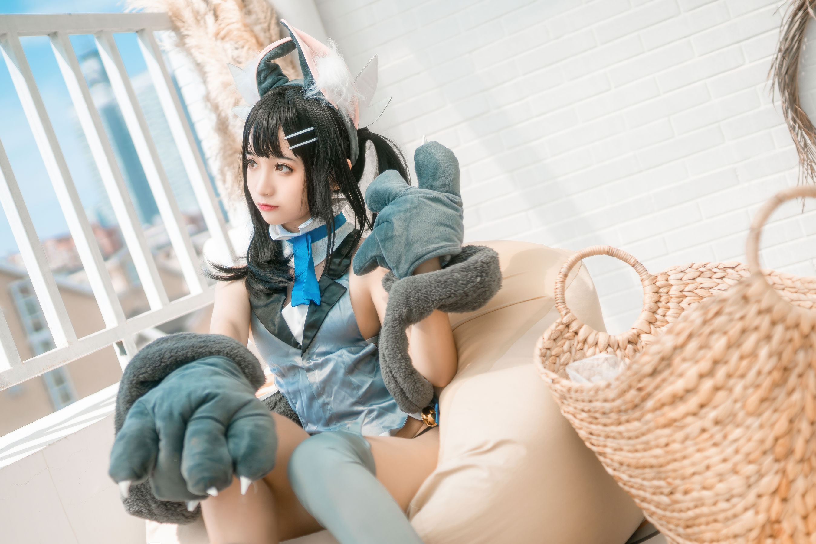 [Cosplay写真] 动漫博主蠢沫沫 – 卫宫美游 [44P]