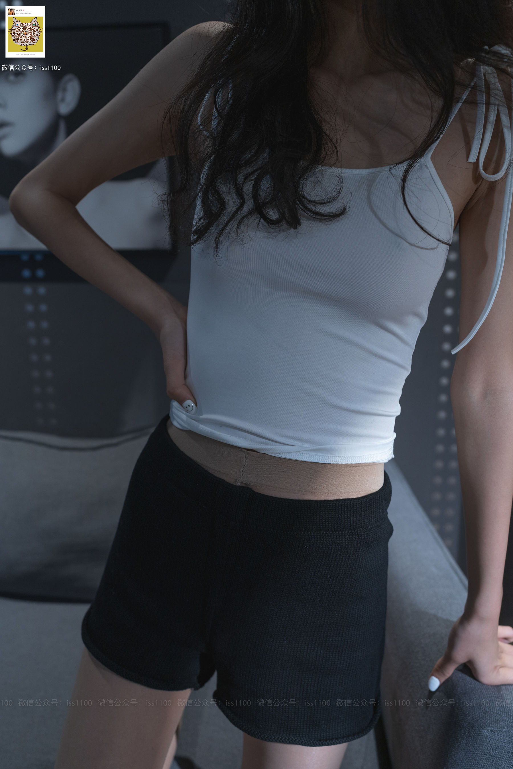 [ISS系列] 酱酱 白色吊带 [118P]