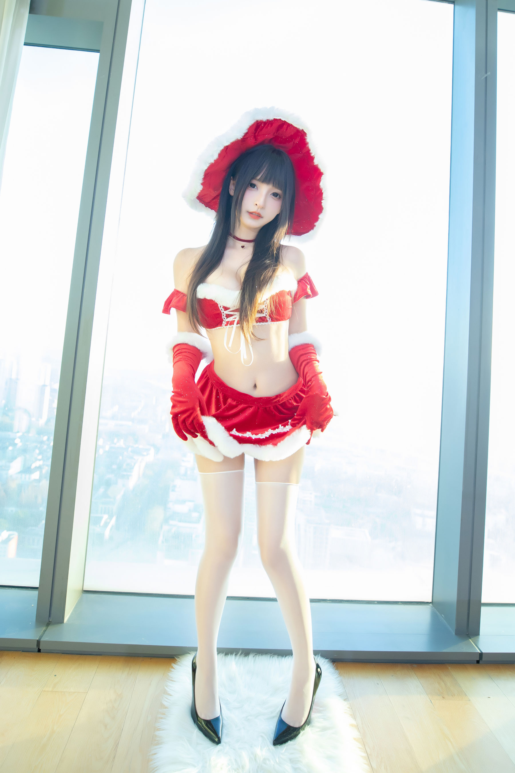 萝莉神楽板真冬 之圣诞魔法 [75P]