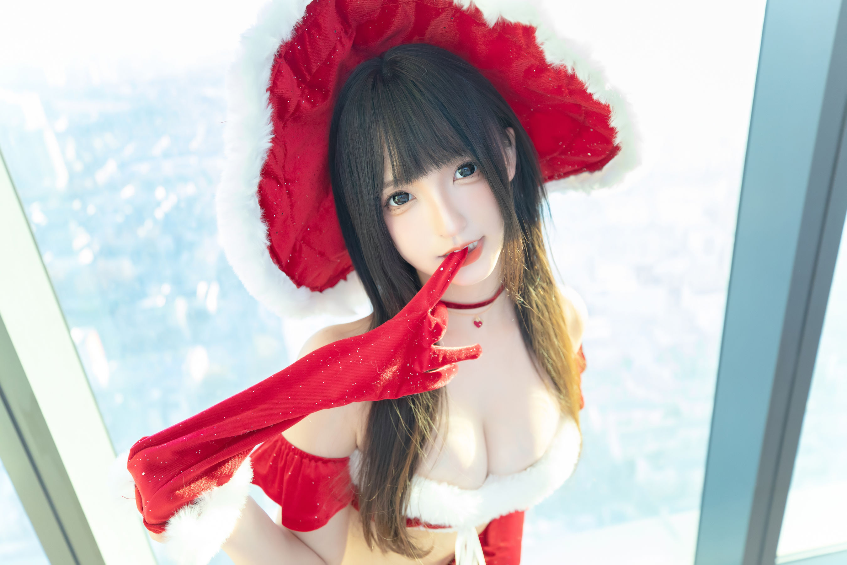 萝莉神楽板真冬 之圣诞魔法 [75P]