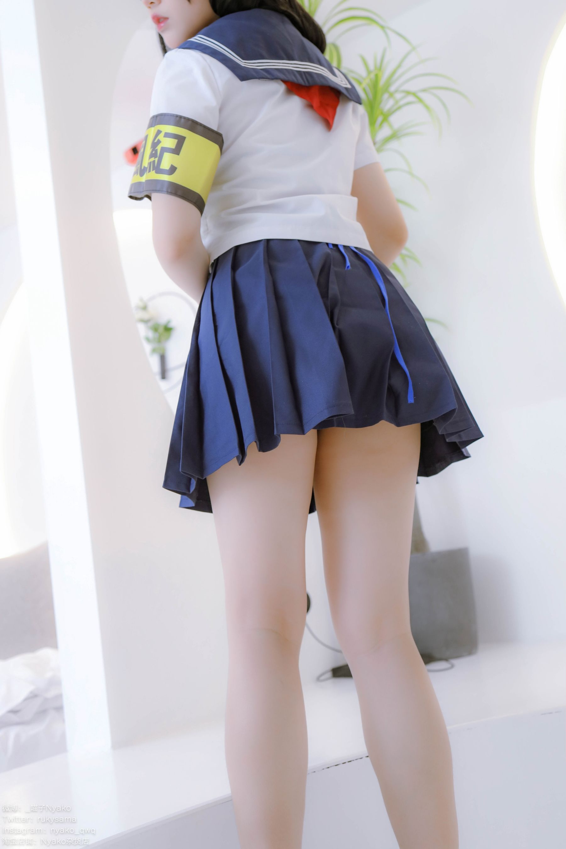 萌妹子Nyako喵子 – 风纪委员 [85P]