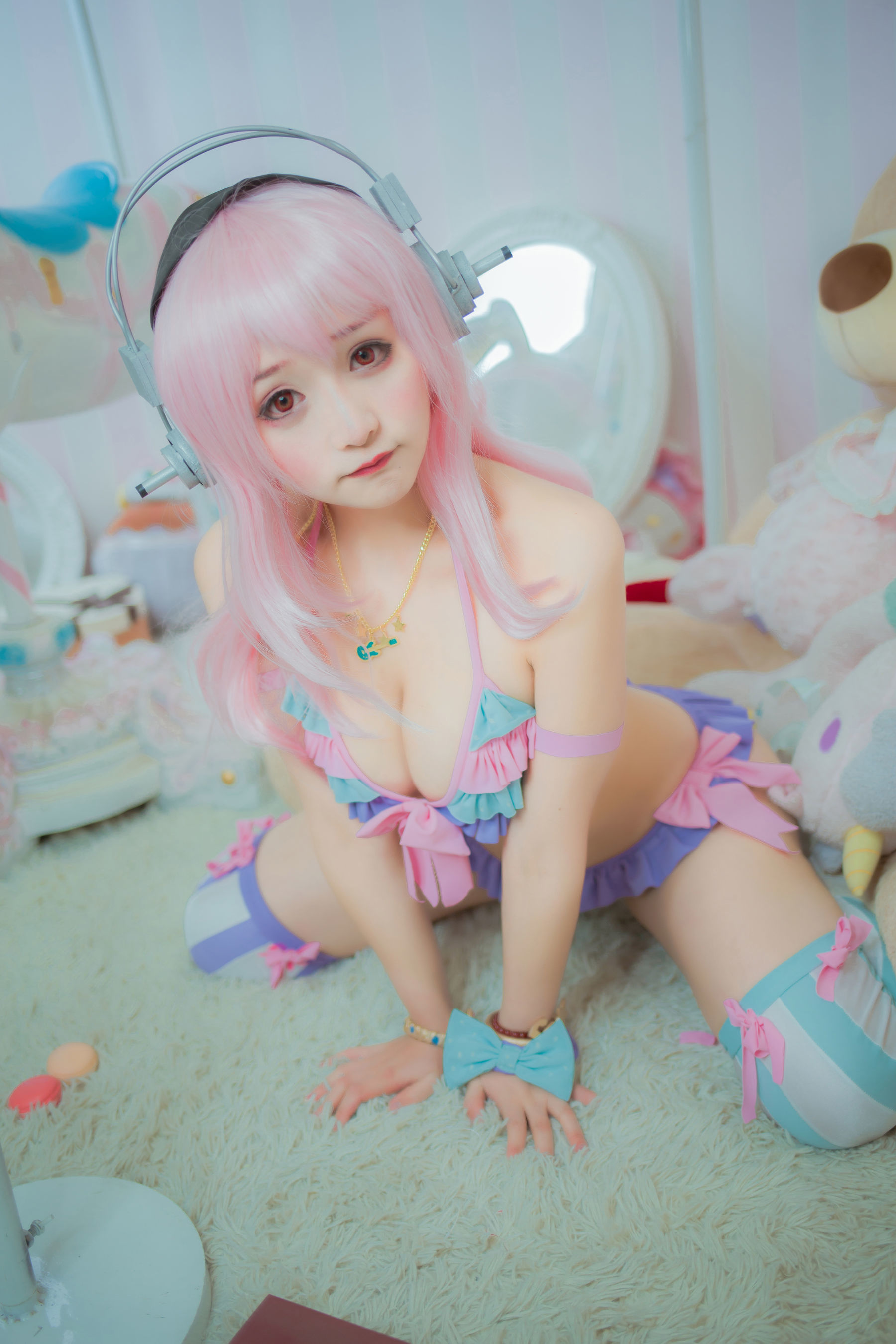 性感Coser三刀刀Miido 索尼子 [33P]