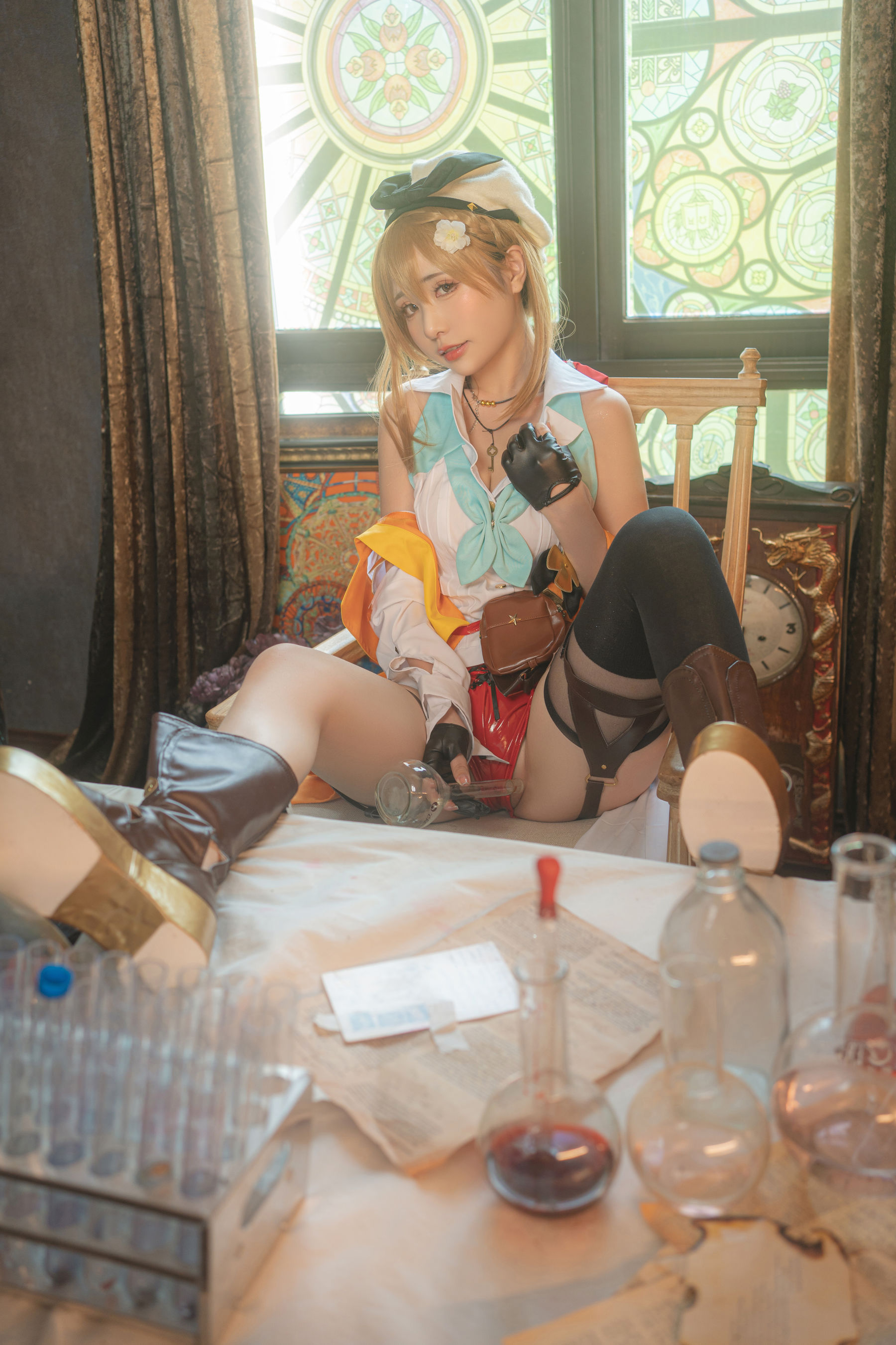 爆机少女喵小吉 – 莱莎的炼金工房2 [14P]