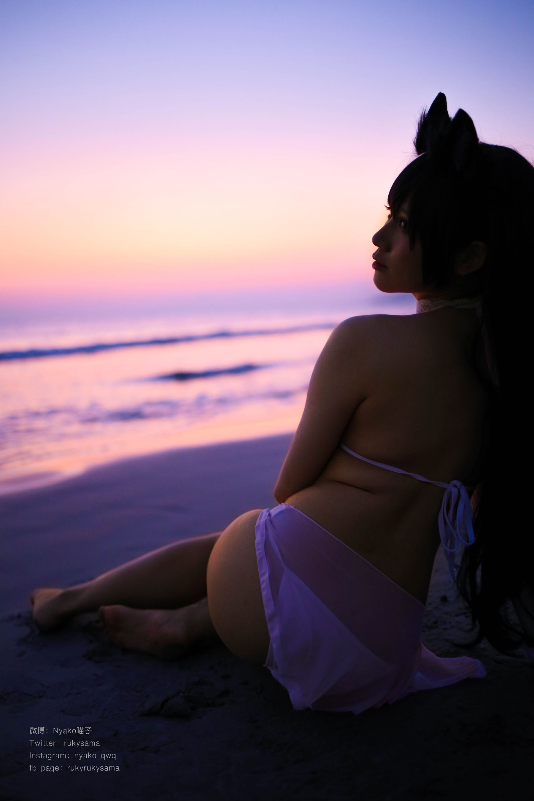 萌妹子Nyako喵子 爱宕泳装 [25P]