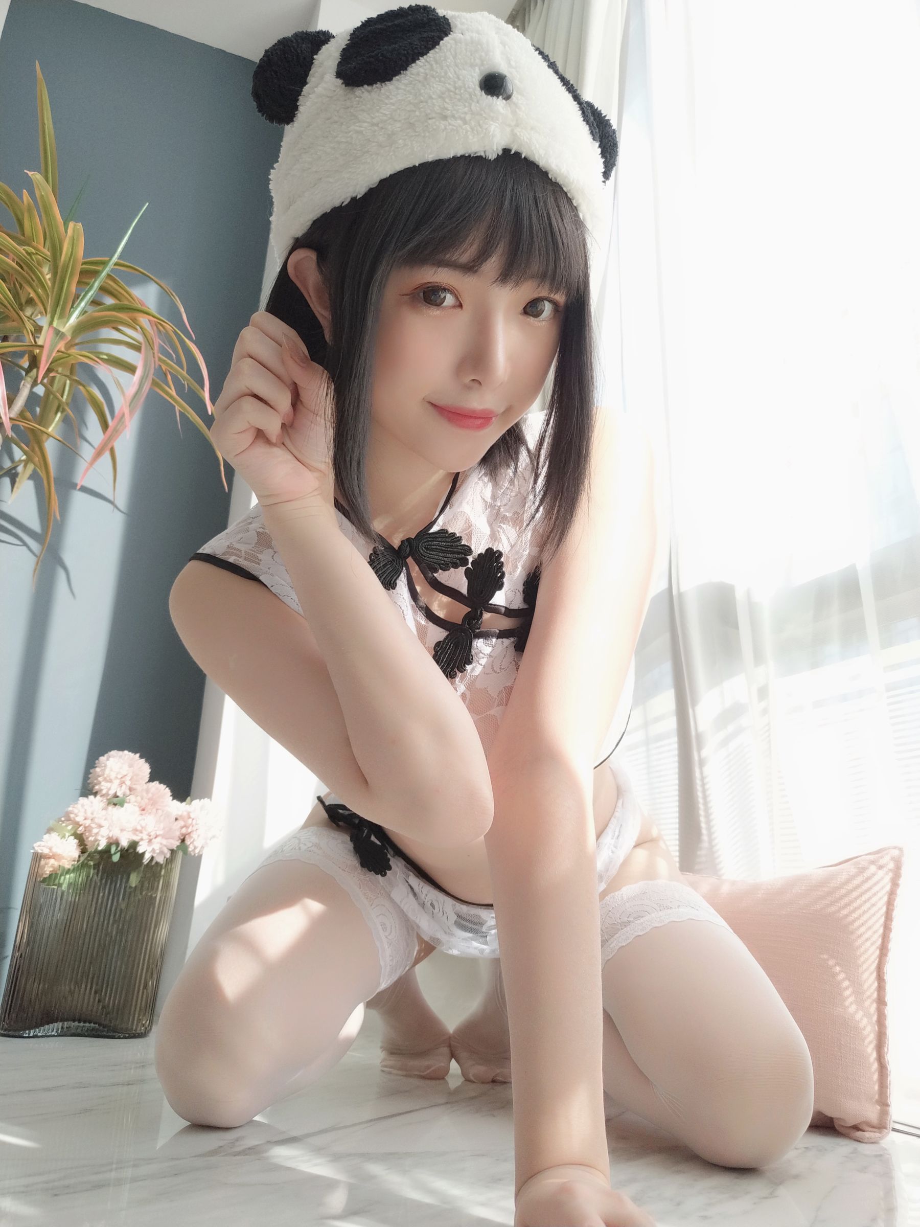 动漫博主雯妹 – 可爱Panda [27P]