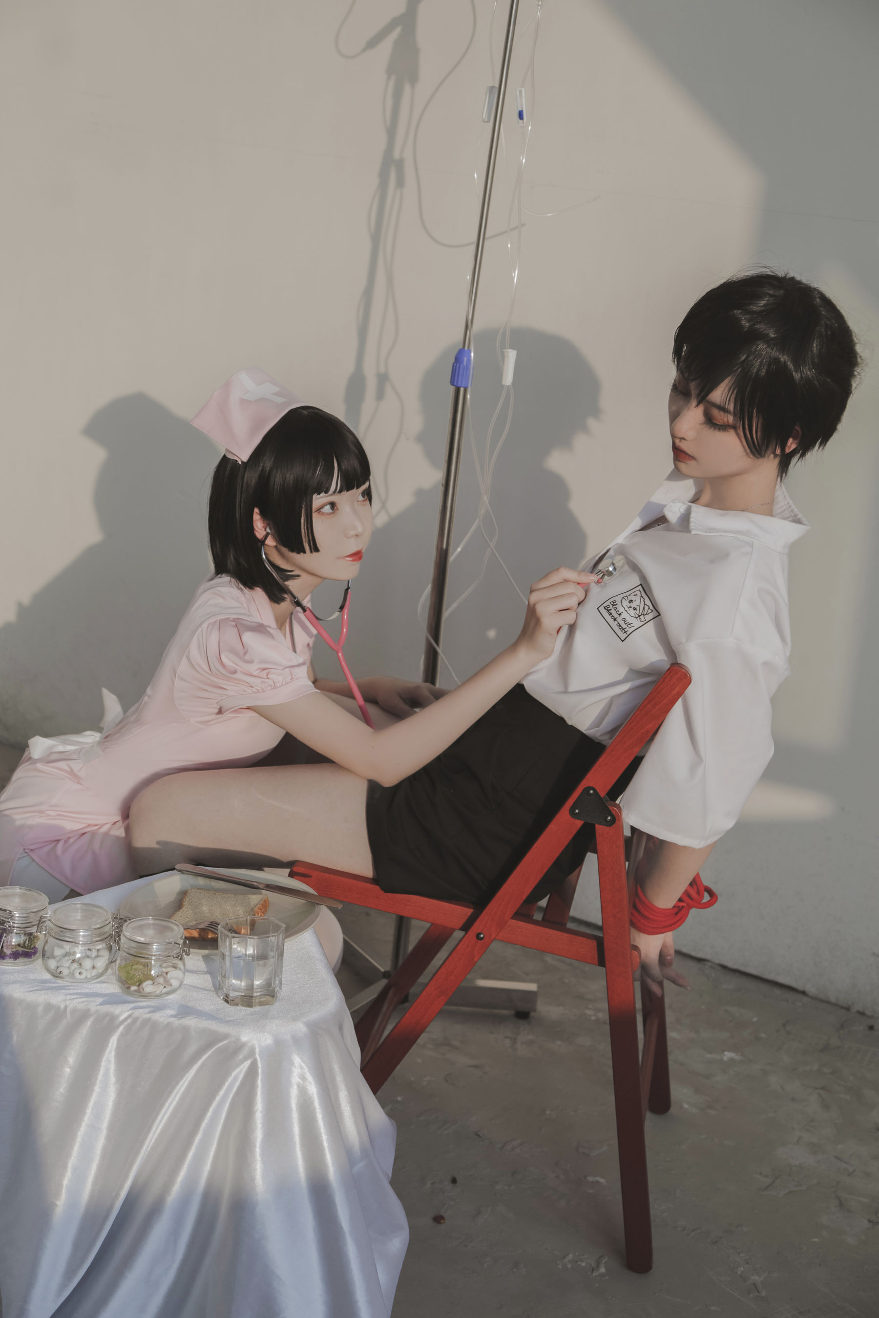 可爱妹子Fushii_海堂 – 护士 [40P]
