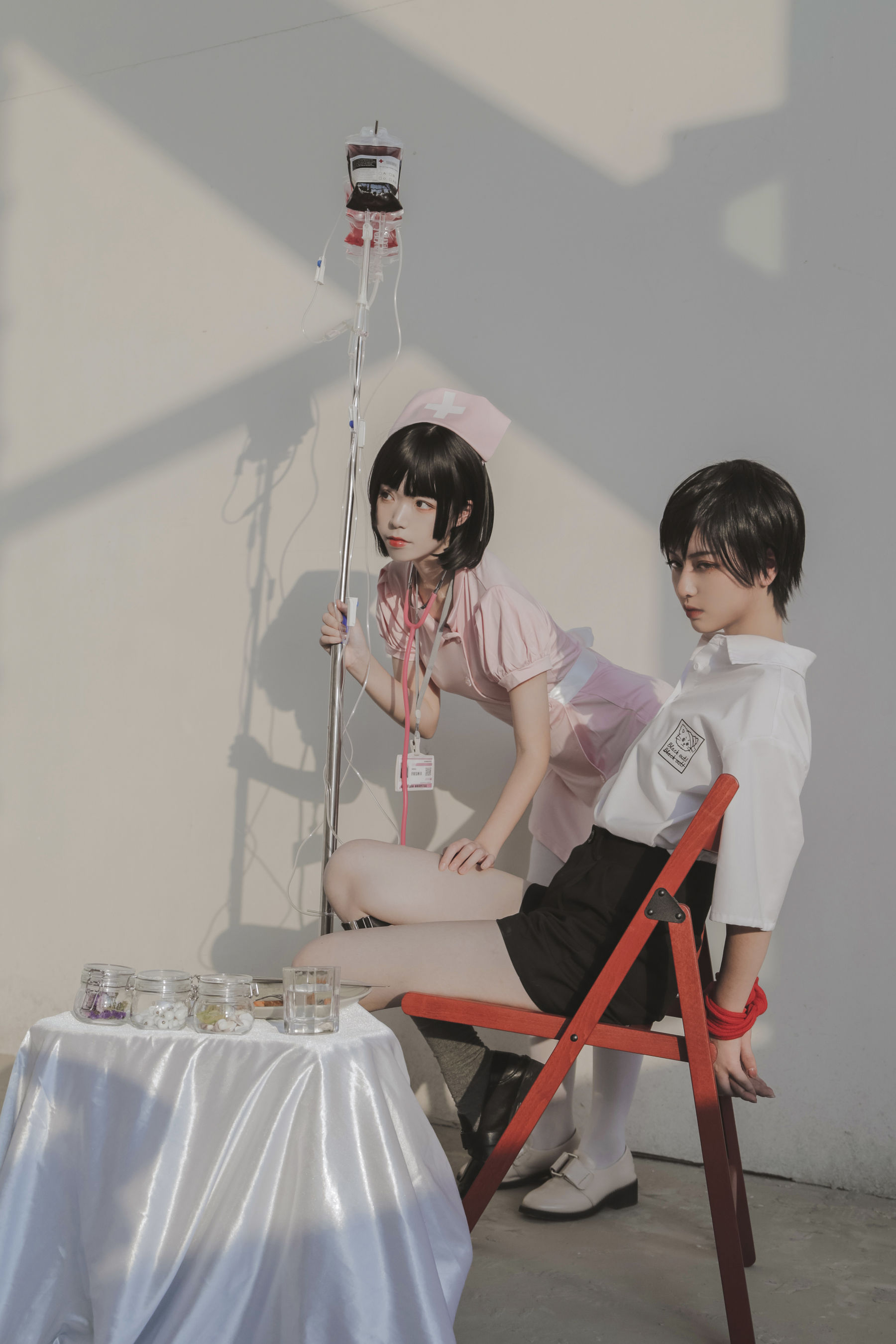 可爱妹子Fushii_海堂 – 护士 [40P]